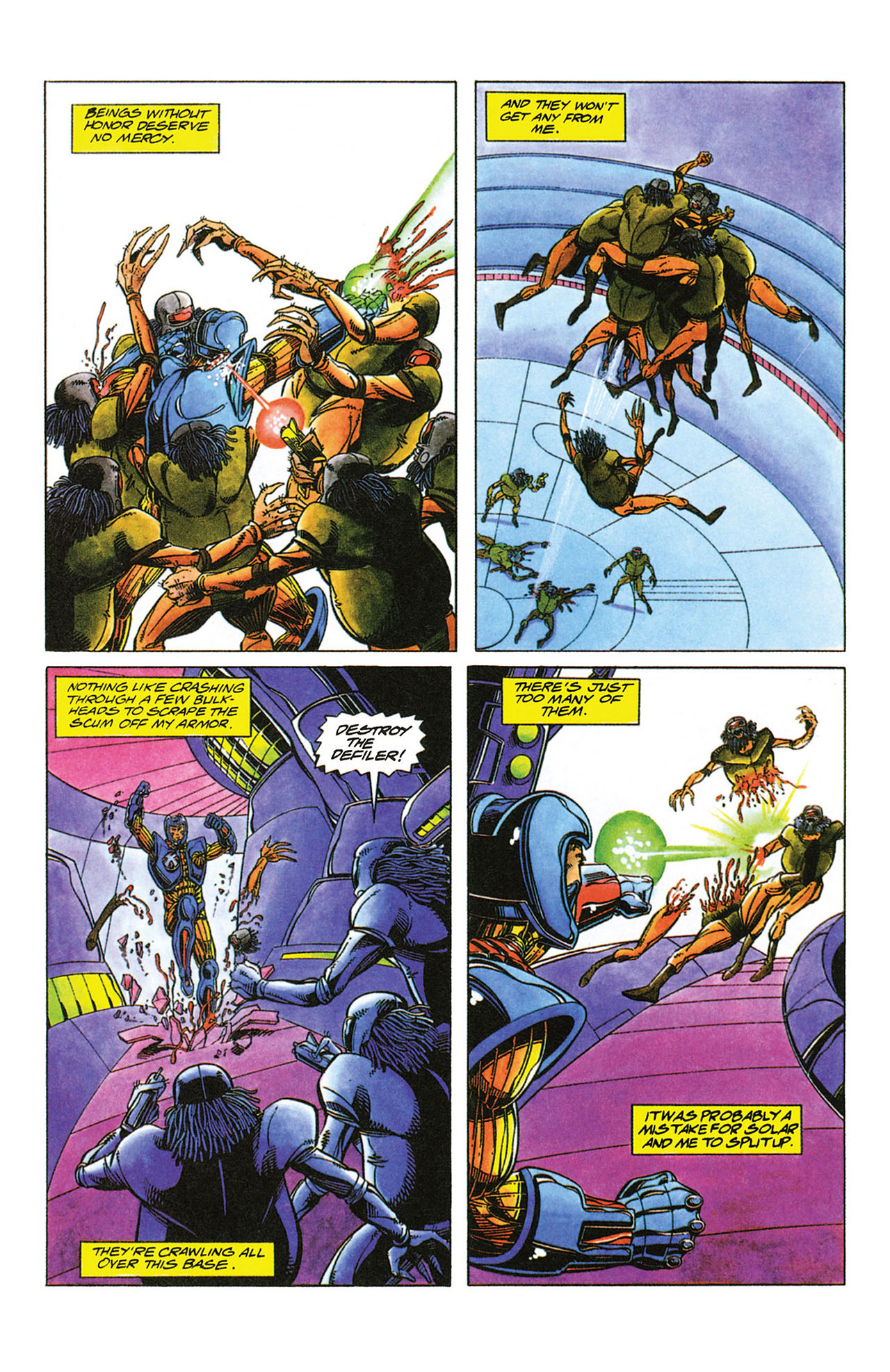 Read online X-O Manowar (1992) comic -  Issue #13 - 16