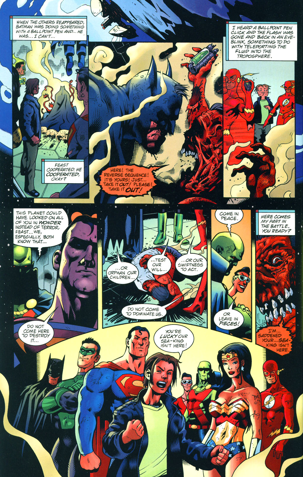 Read online JLA: Welcome to the Working Week comic -  Issue # Full - 57