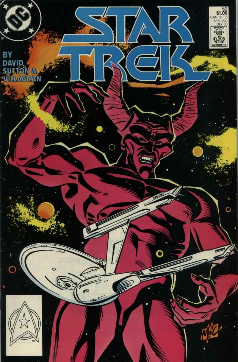 Read online Star Trek (1984) comic -  Issue #52 - 1