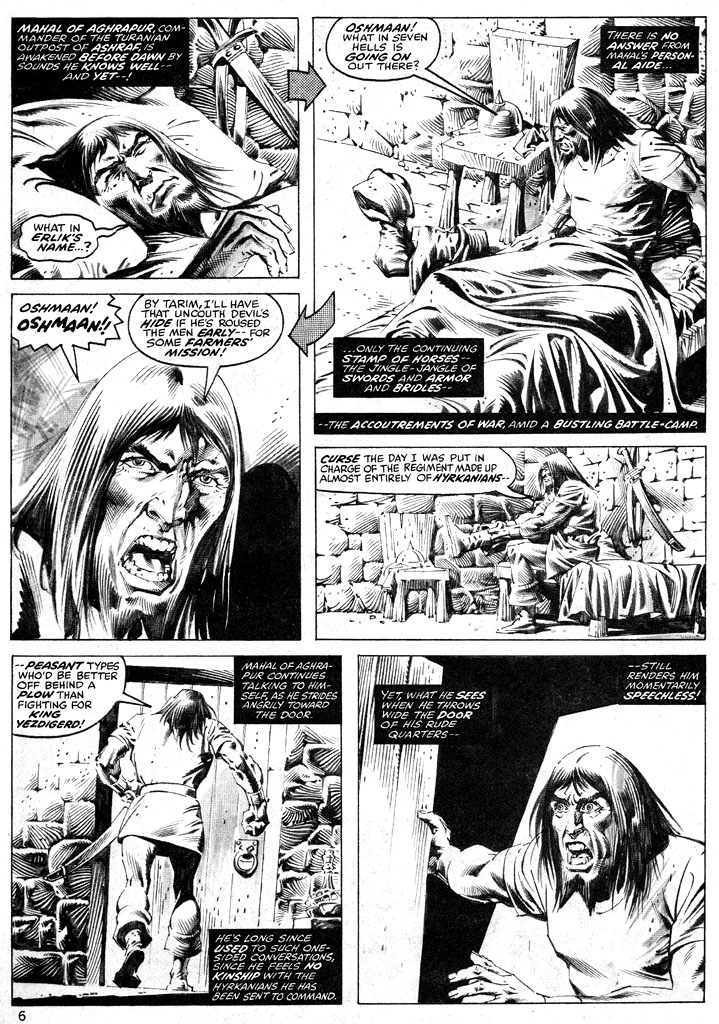 Read online The Savage Sword Of Conan comic -  Issue #37 - 6
