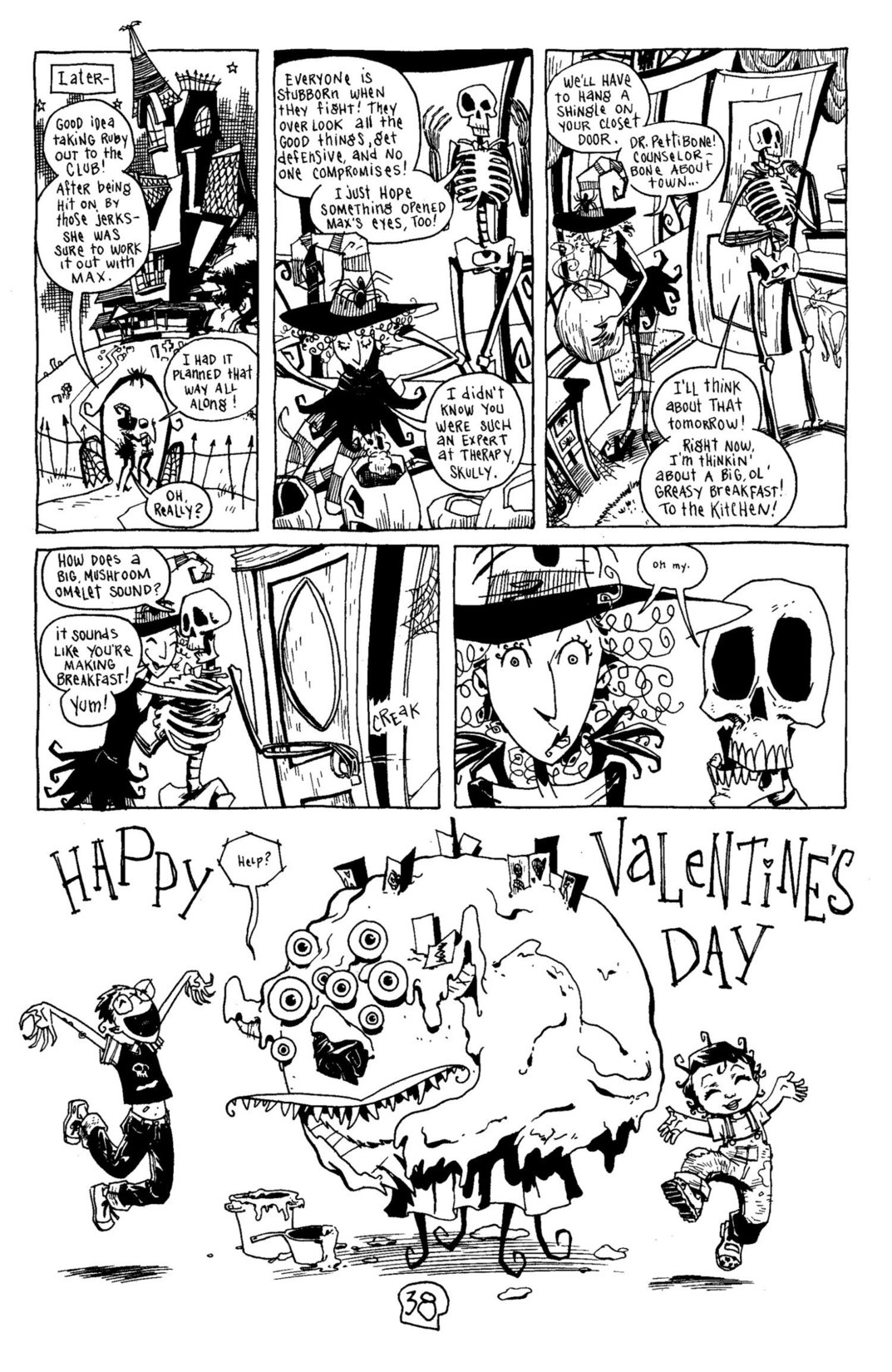 Read online Scary Godmother Comic Book Stories comic -  Issue # TPB - 39