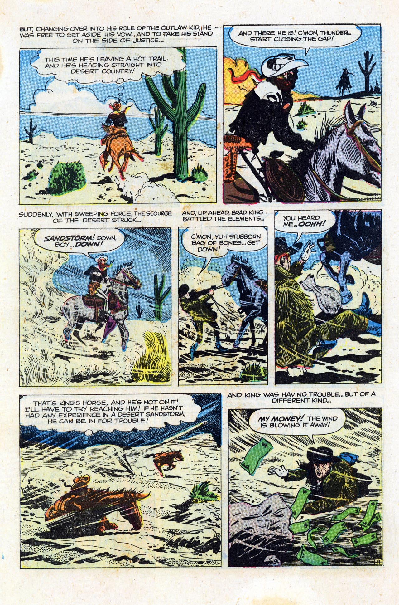 Read online The Outlaw Kid (1954) comic -  Issue #10 - 6