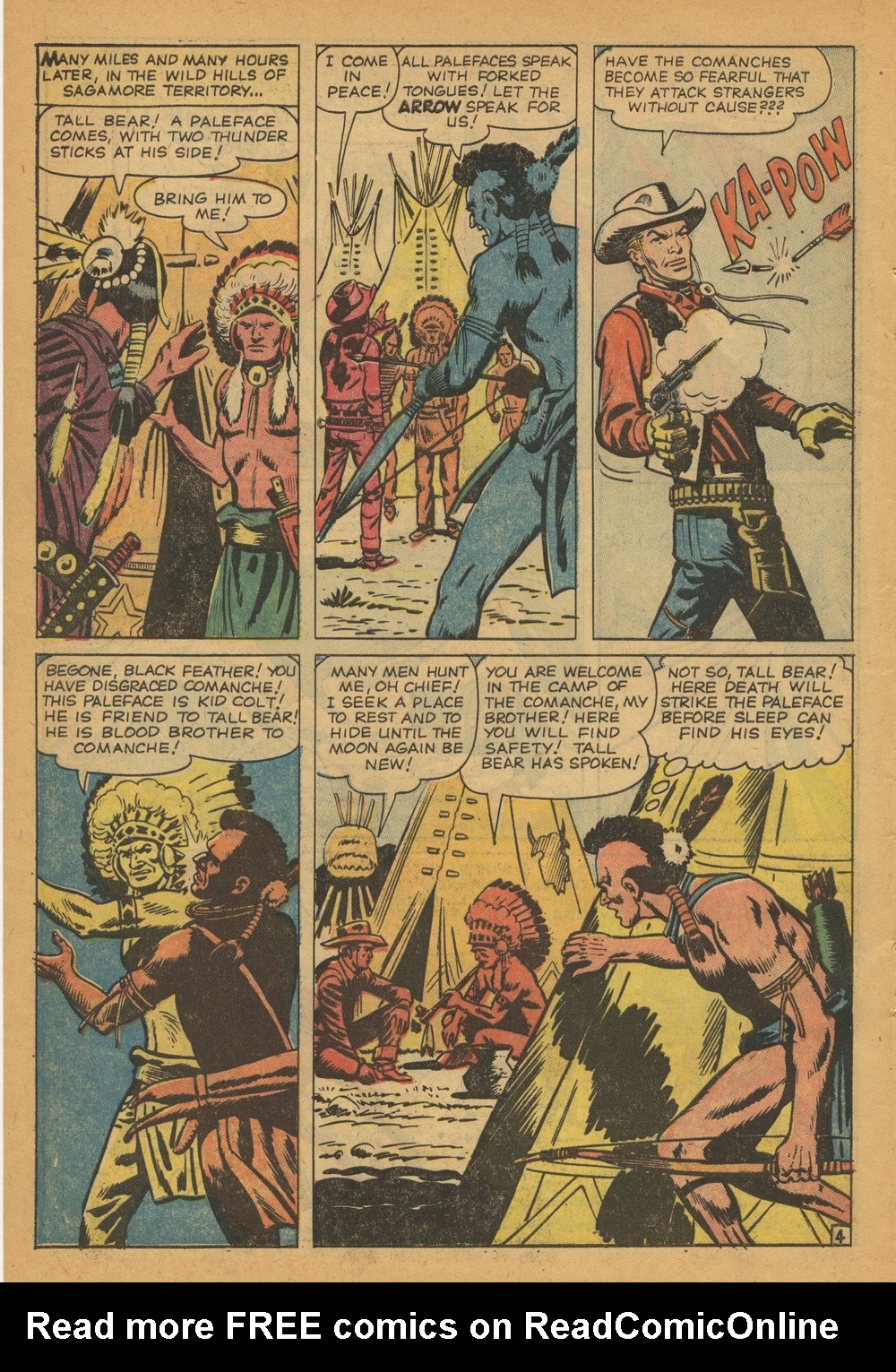 Read online Kid Colt Outlaw comic -  Issue #100 - 6