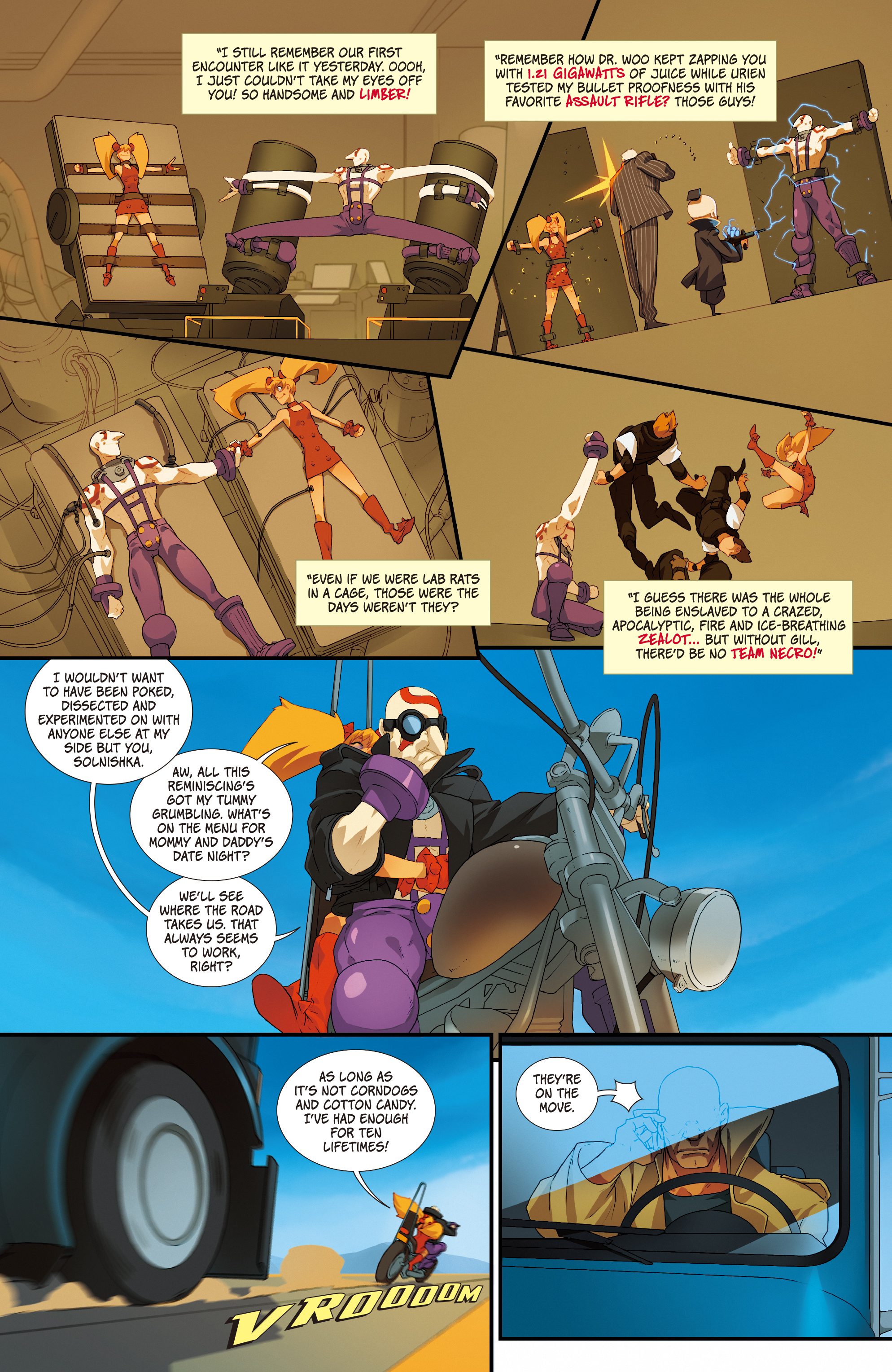 Read online Street Fighter One-shots comic -  Issue # Necro & Effie - 9