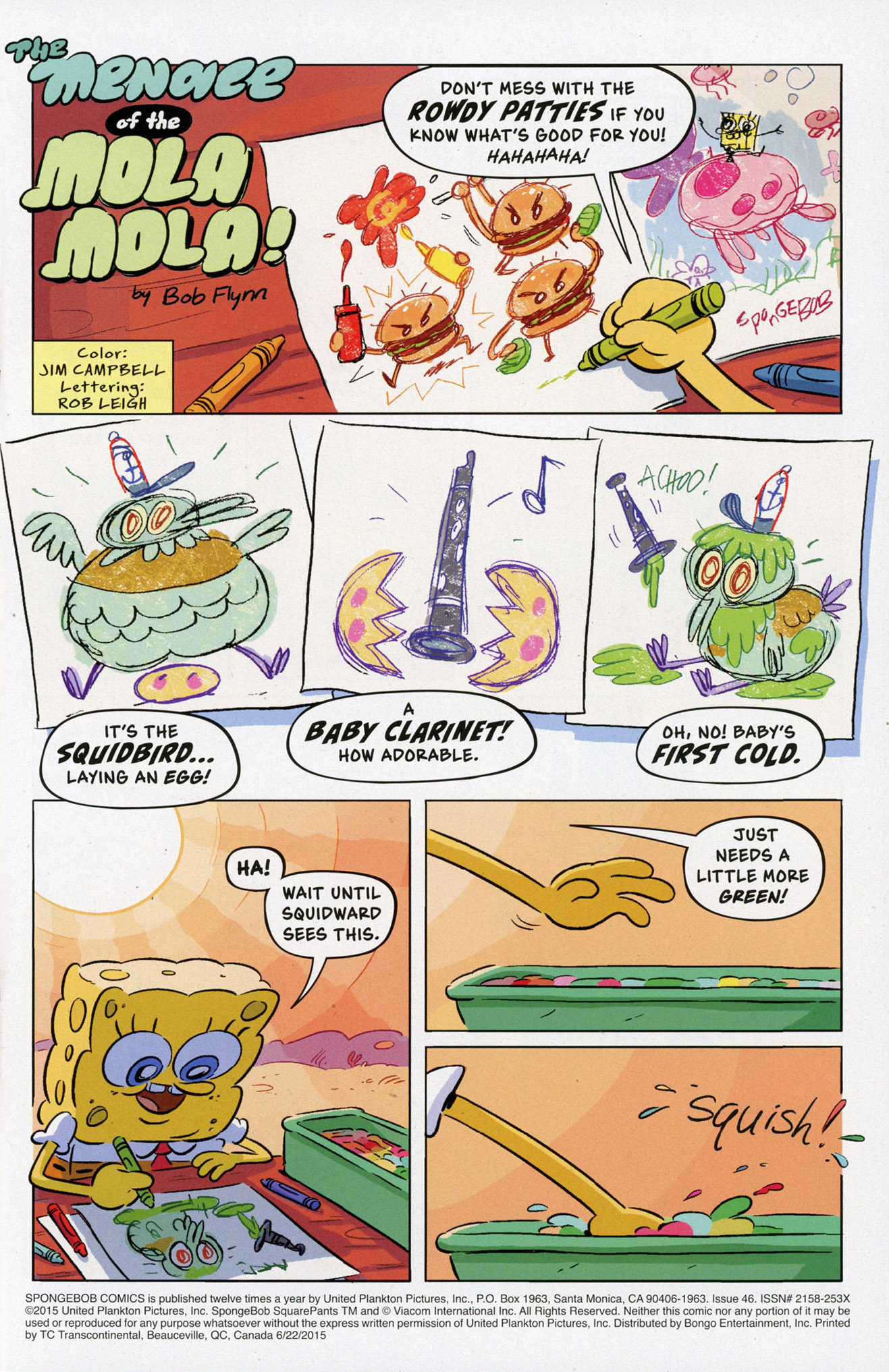 Read online SpongeBob Comics comic -  Issue #46 - 3