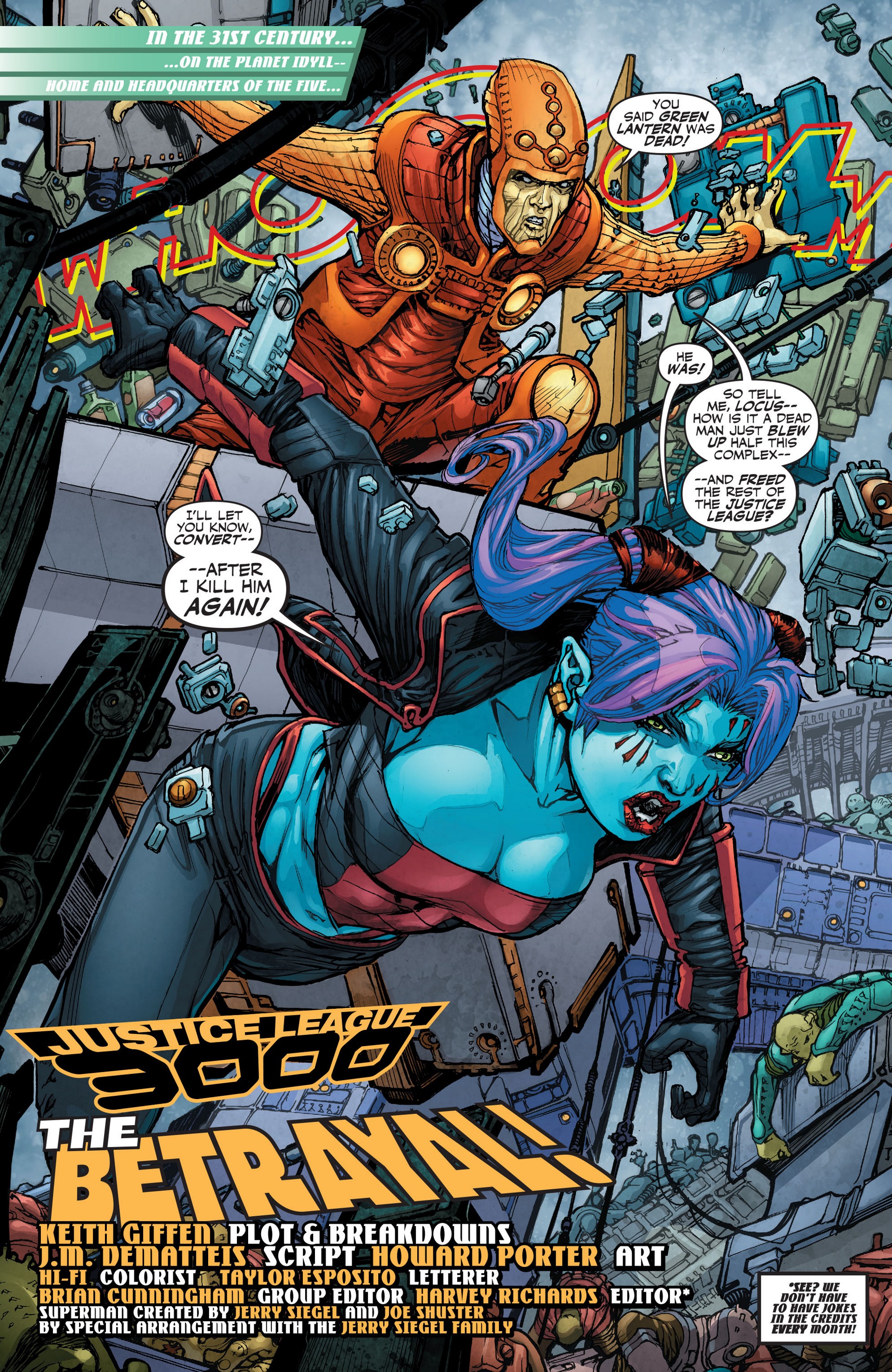 Read online Justice League 3000 comic -  Issue #7 - 2