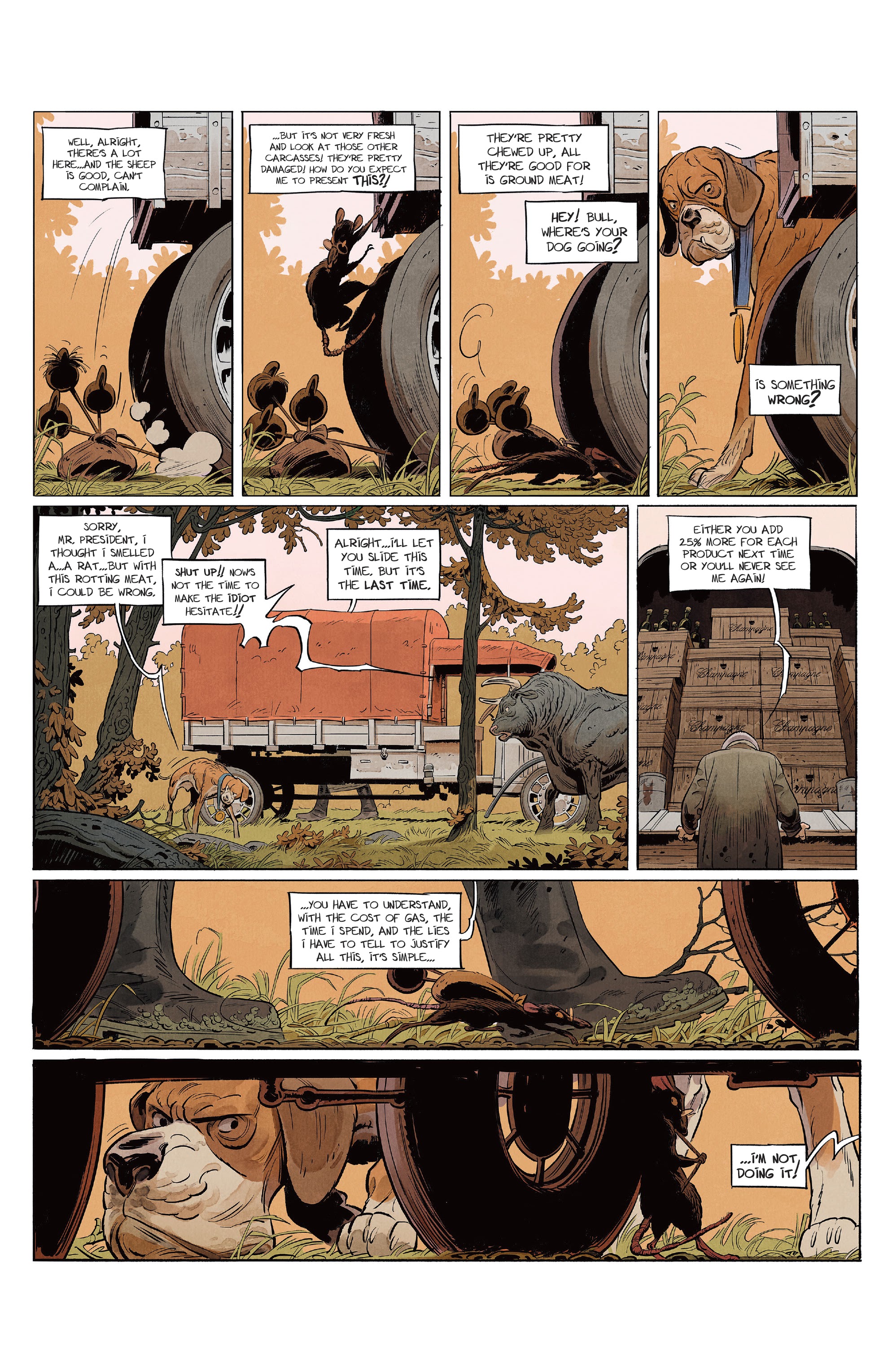 Read online Animal Castle comic -  Issue #2 - 12