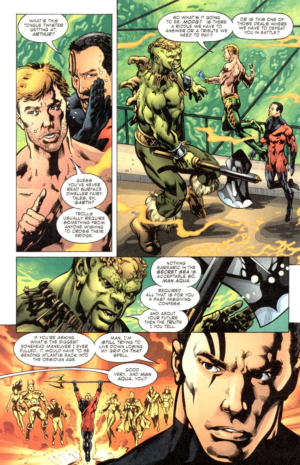 Read online Aquaman (2003) comic -  Issue #6 - 9