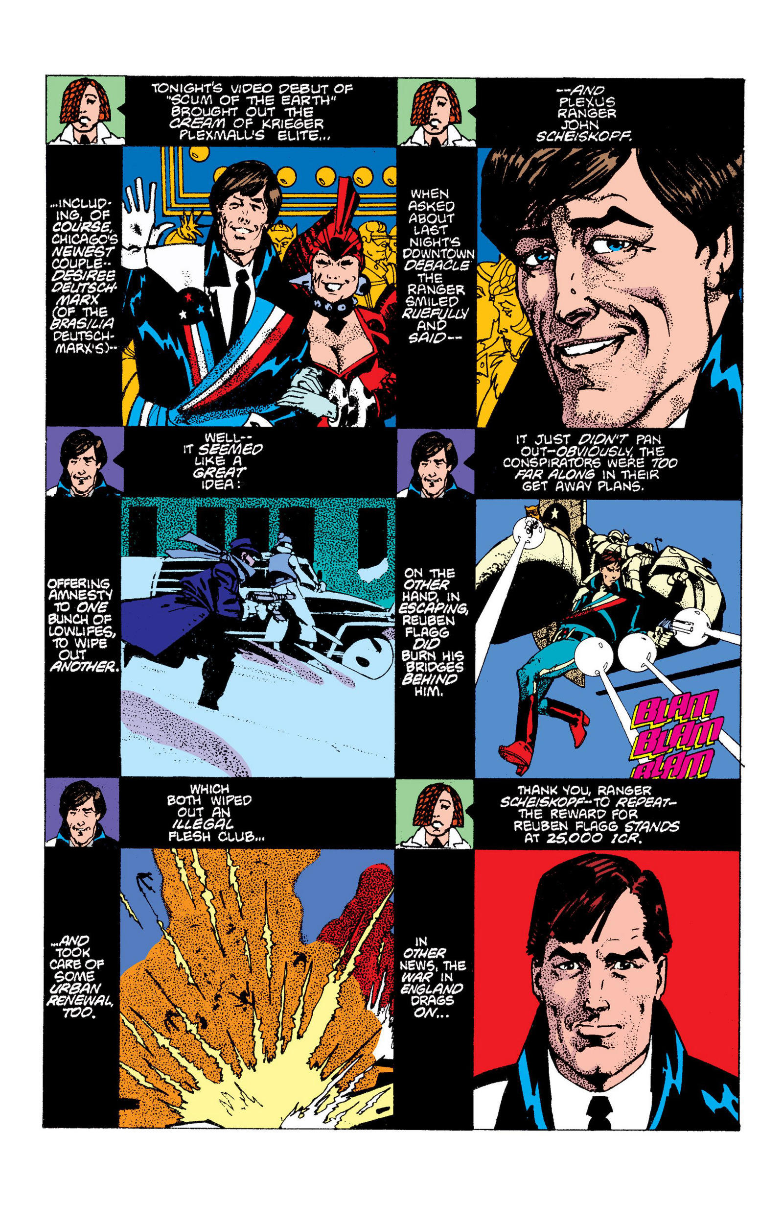 Read online American Flagg! comic -  Issue # _Definitive Collection (Part 4) - 33