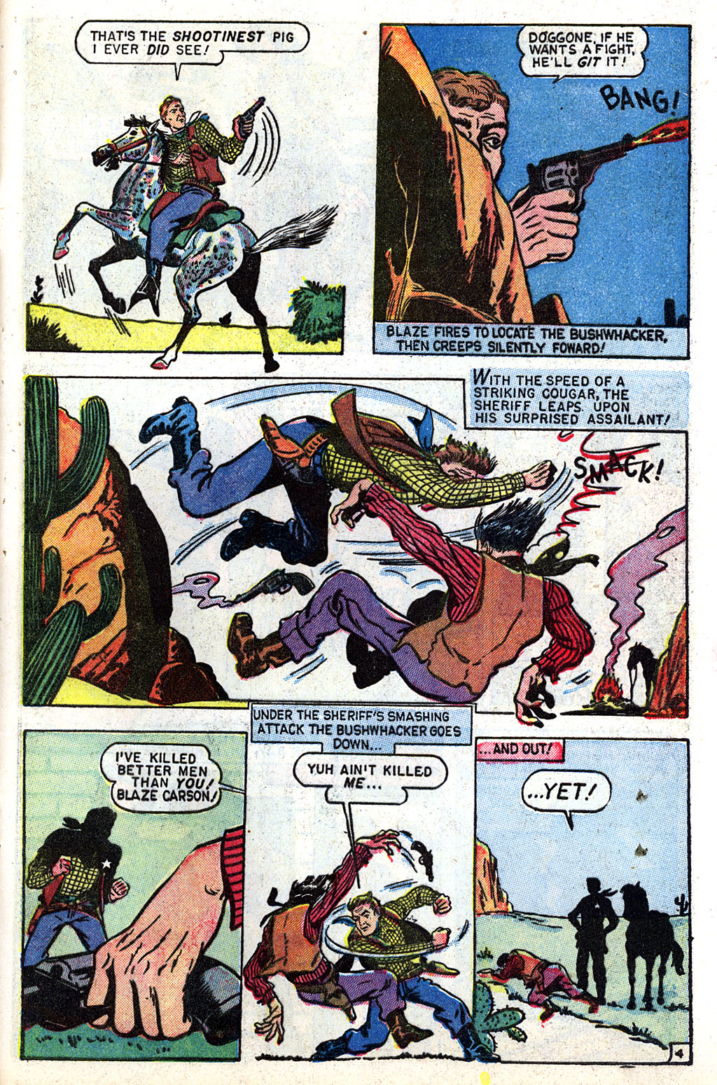 Read online Blaze Carson comic -  Issue #1 - 29
