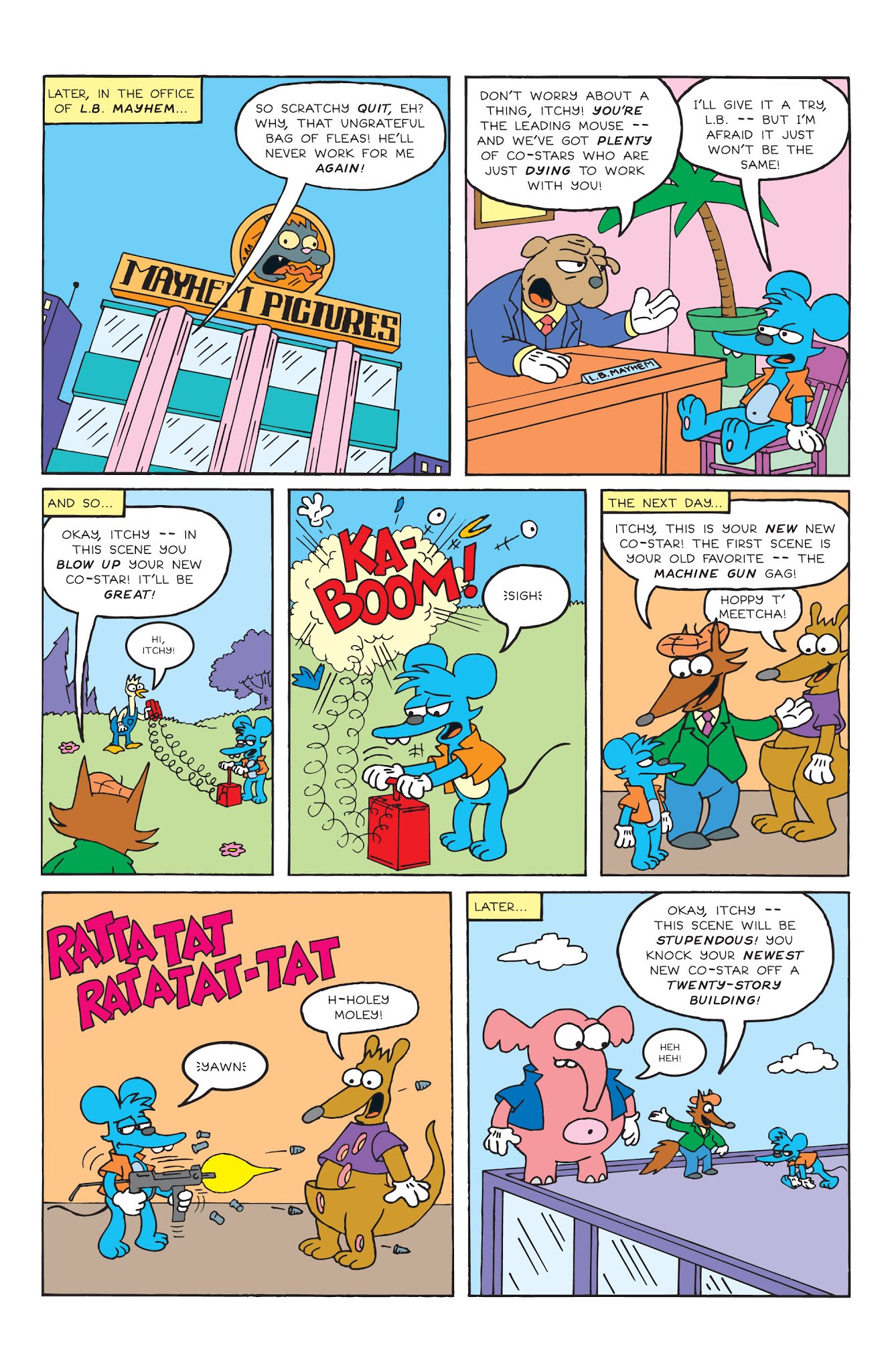 Read online Itchy & Scratchy Comics comic -  Issue #3 - 6