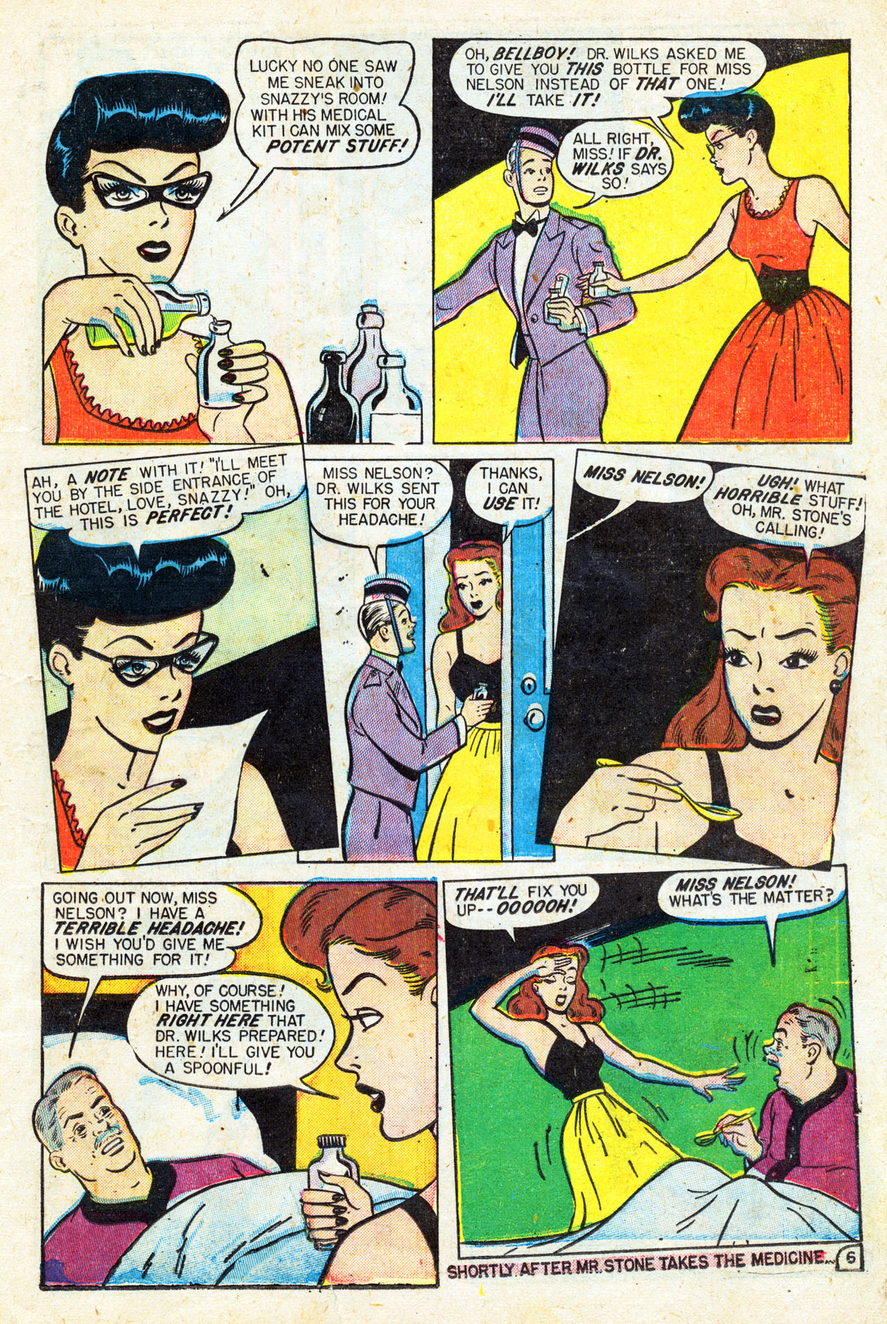 Read online Nellie The Nurse (1945) comic -  Issue #16 - 17