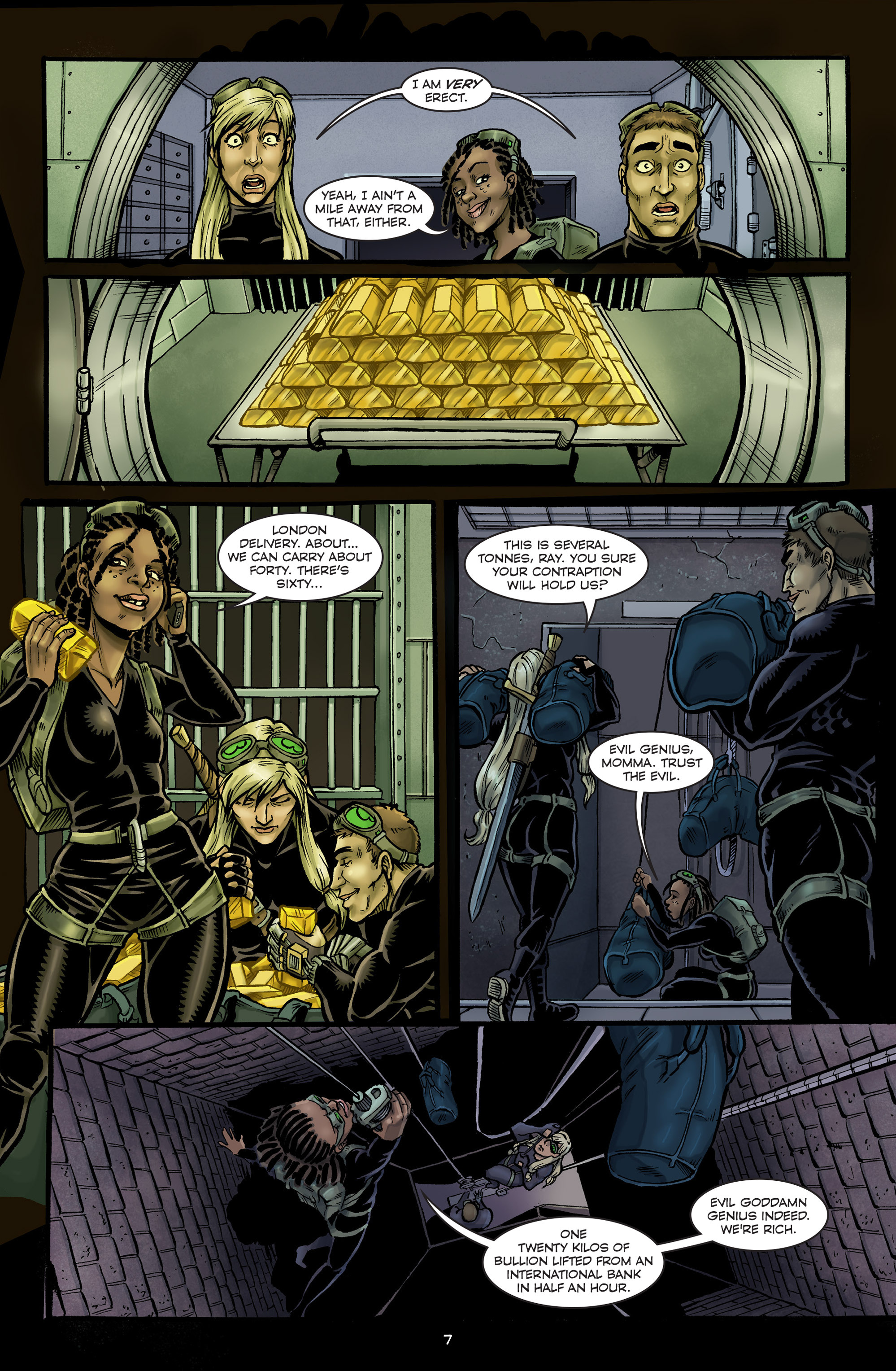 Read online Unmasked comic -  Issue #2 - 9