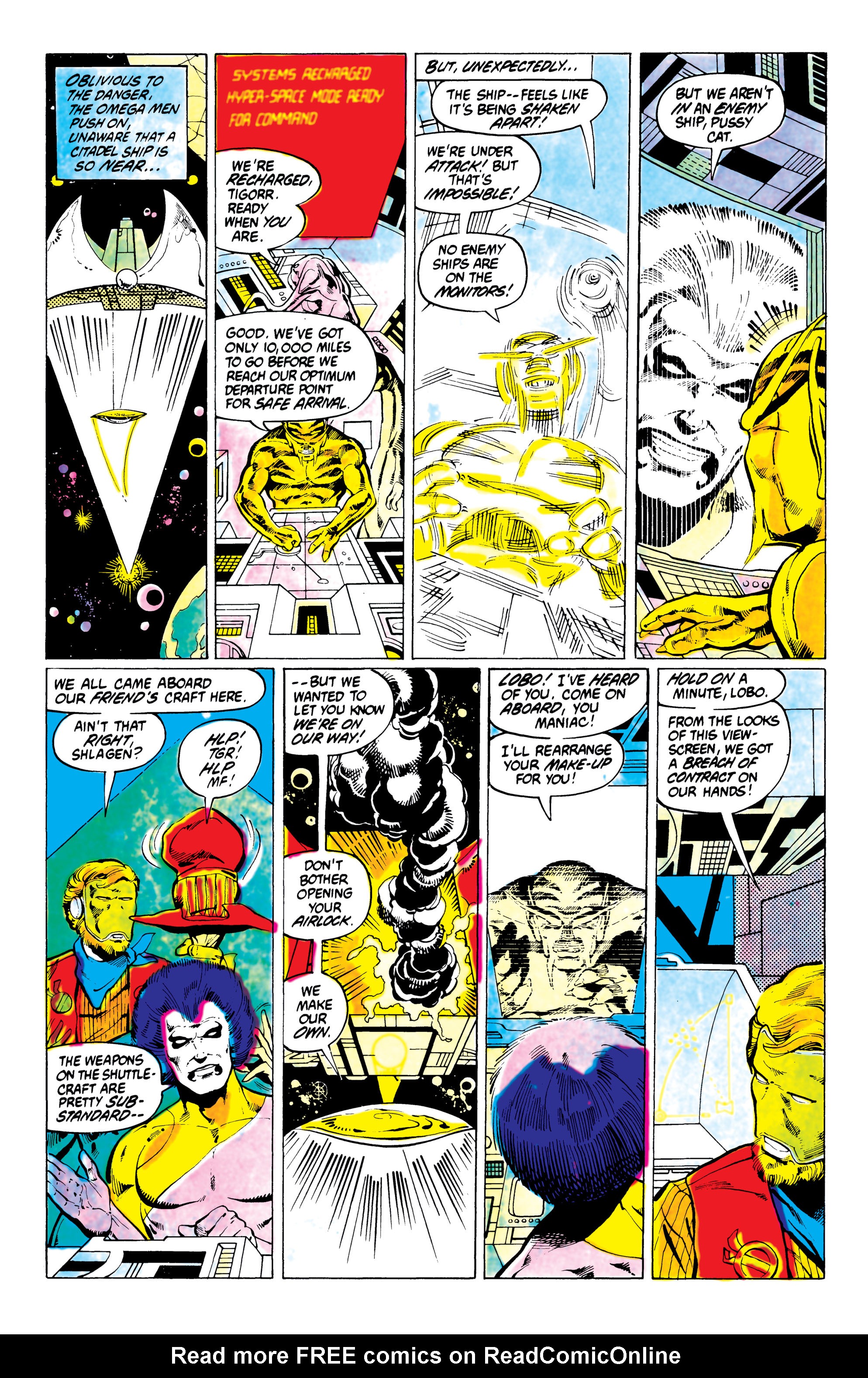 Read online The Omega Men (1983) comic -  Issue #5 - 12