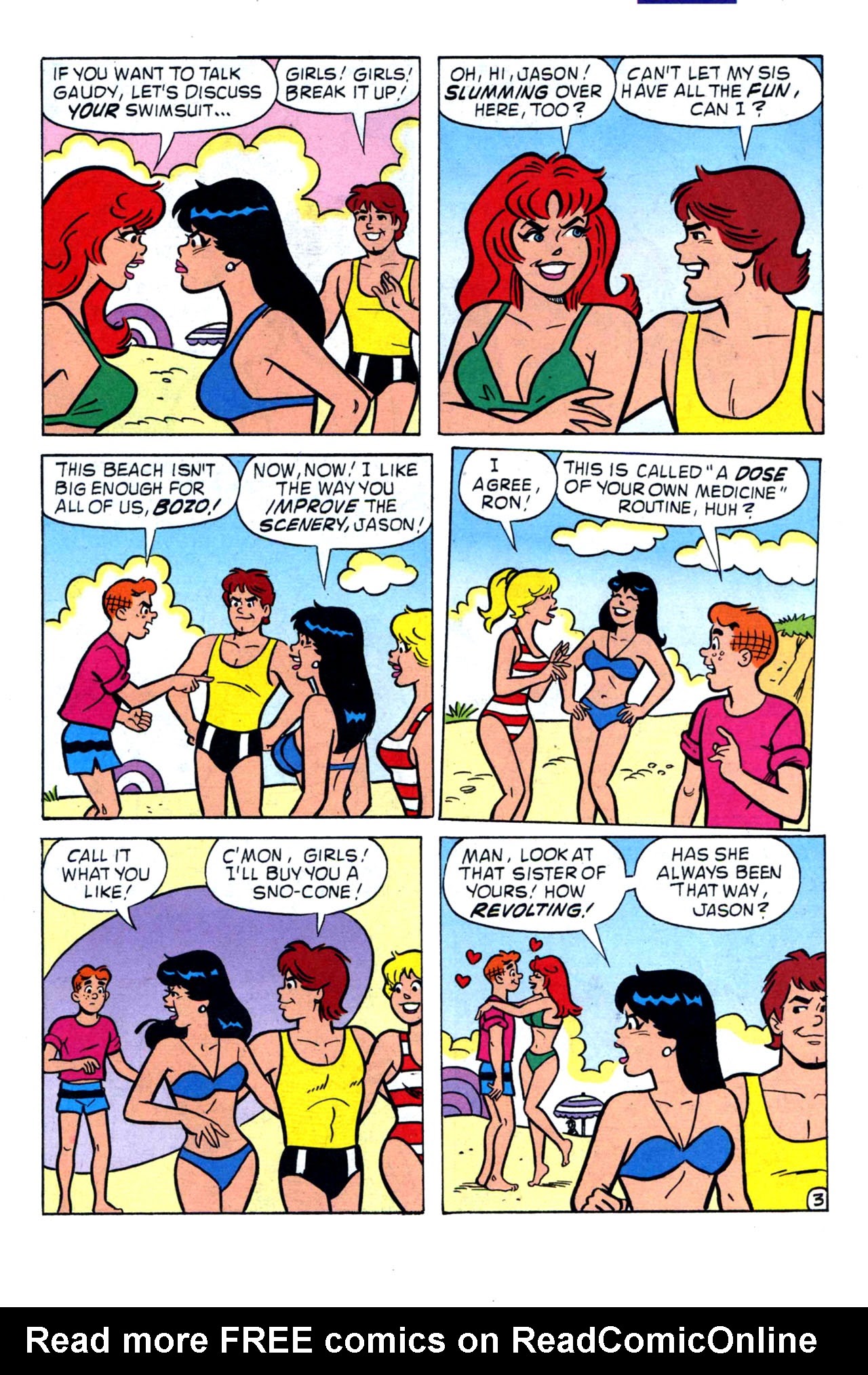 Read online Cheryl Blossom (1995) comic -  Issue #1 - 5