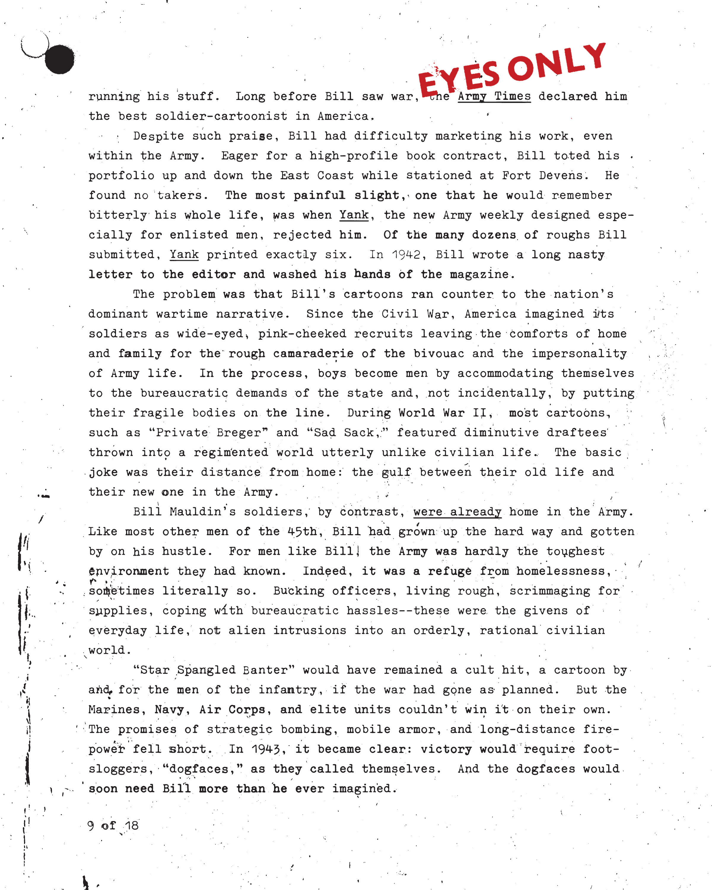 Read online Willie & Joe: The WWII Years comic -  Issue # TPB (Part 1) - 16