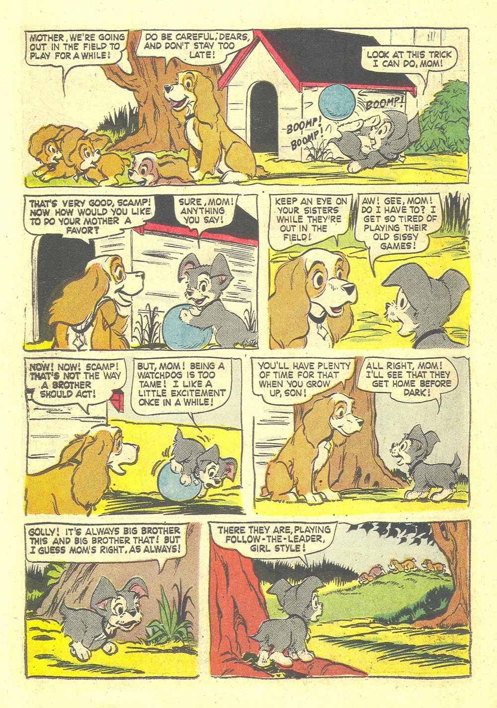 Read online Scamp (1958) comic -  Issue #10 - 6
