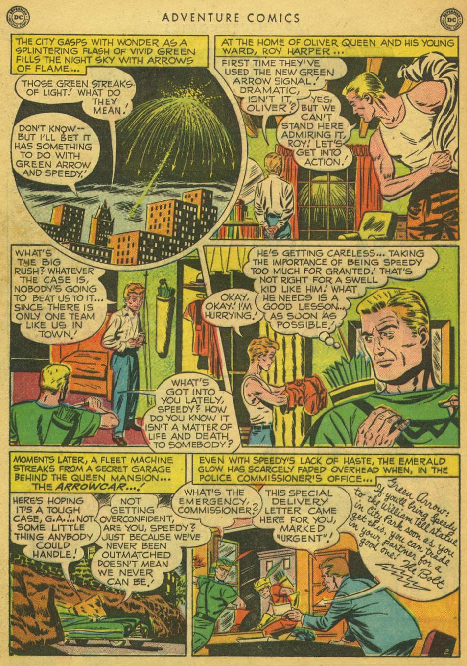 Read online Adventure Comics (1938) comic -  Issue #164 - 40