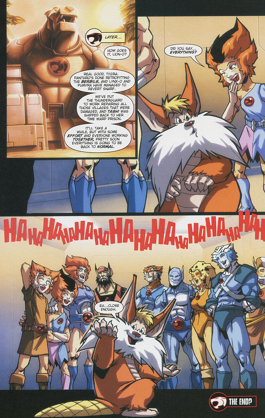 Read online ThunderCats: Enemy's Pride comic -  Issue #5 - 22