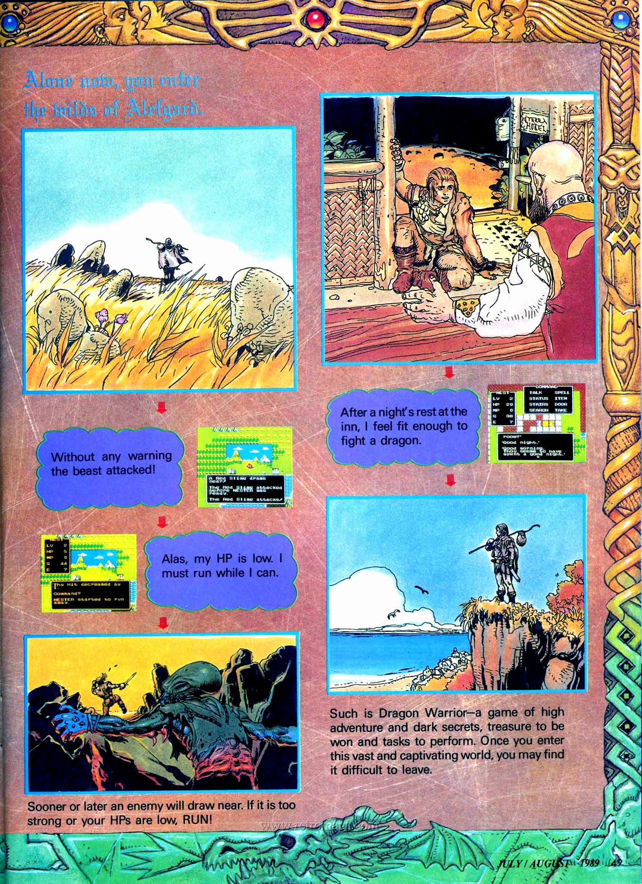 Read online Nintendo Power comic -  Issue #7 - 37