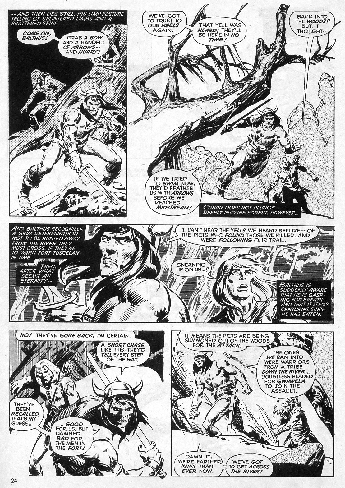 Read online The Savage Sword Of Conan comic -  Issue #27 - 24
