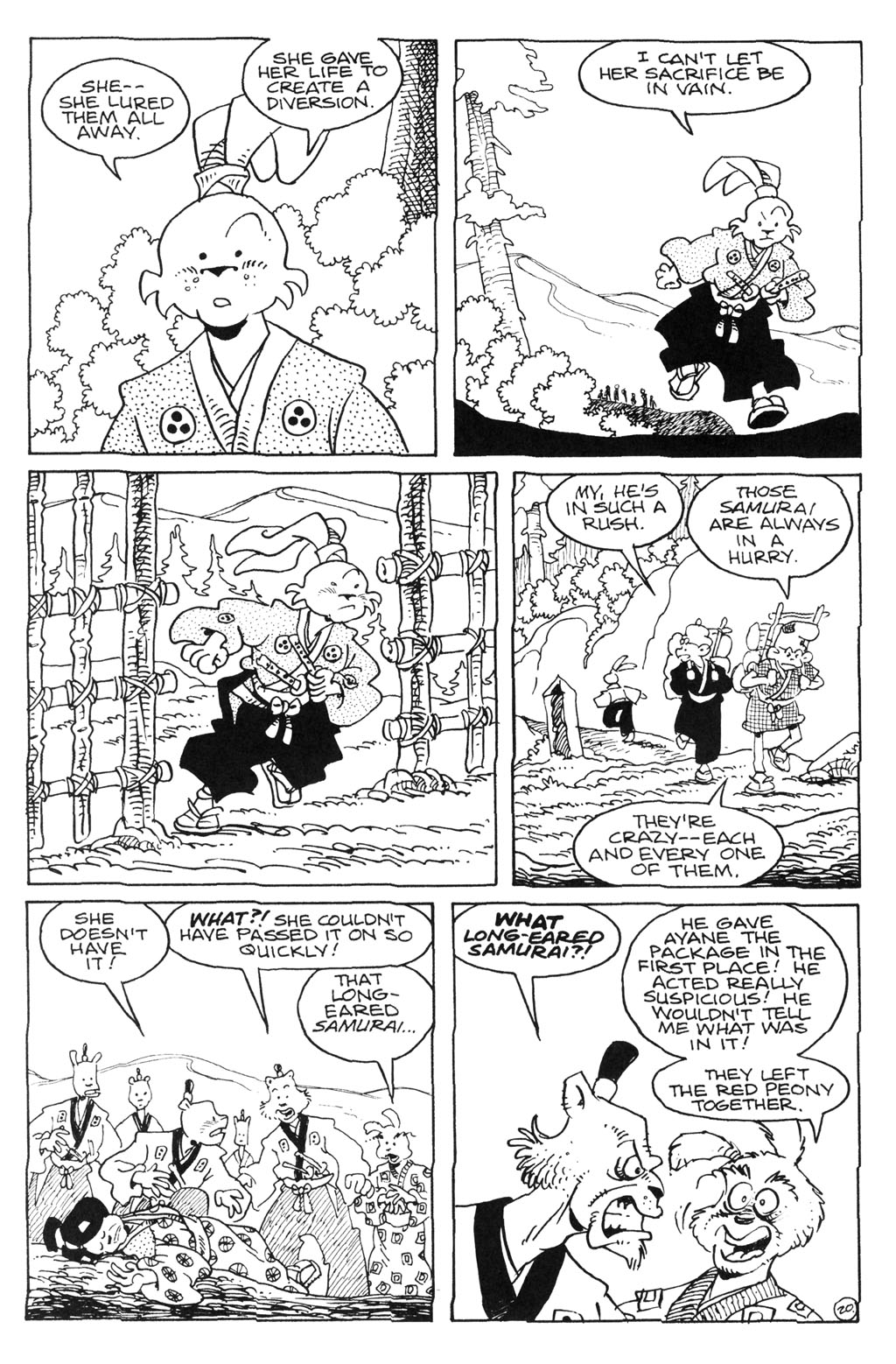 Usagi Yojimbo (1996) Issue #76 #76 - English 22