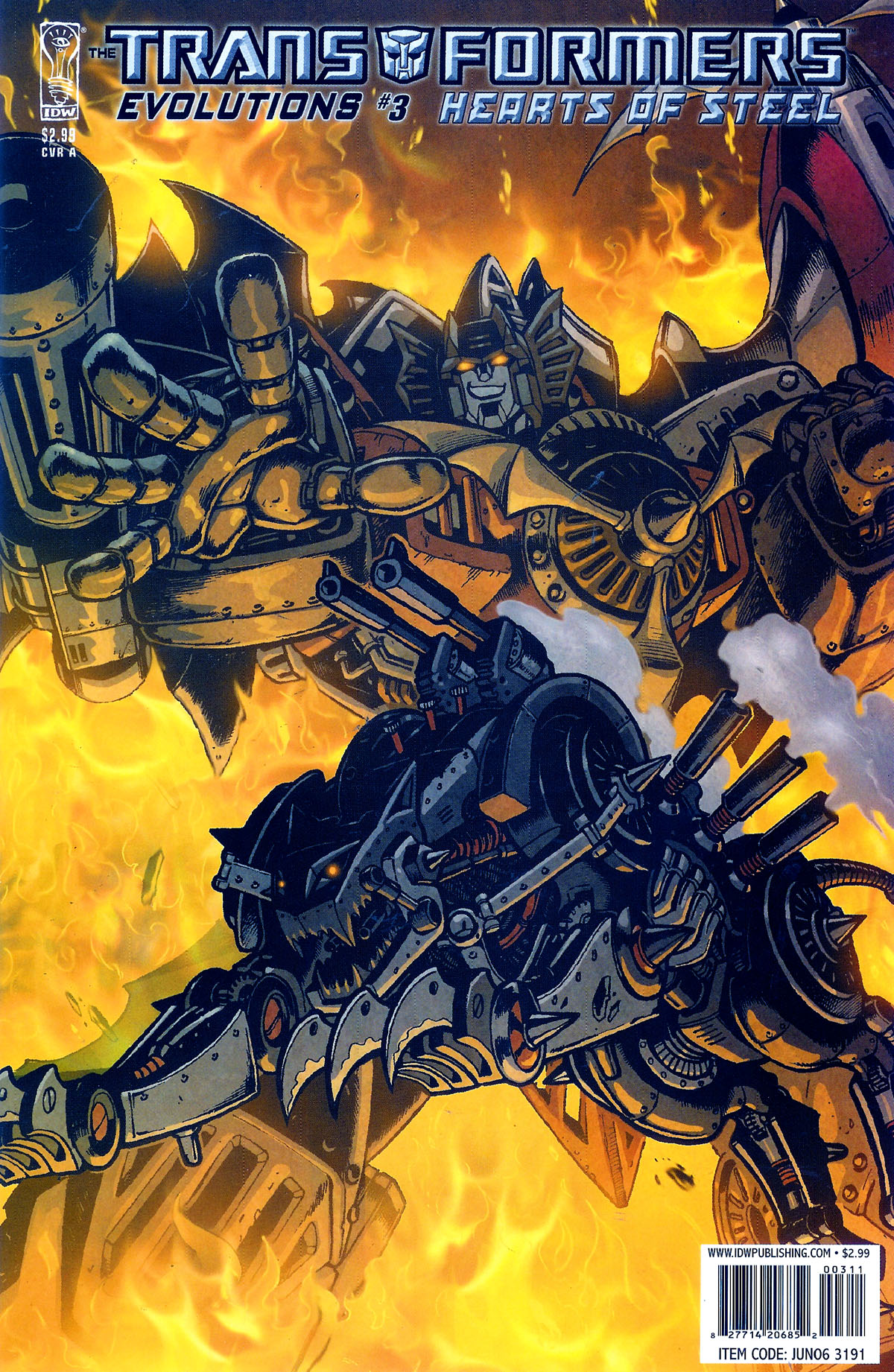 Read online The Transformers: Hearts of Steel comic -  Issue #3 - 1