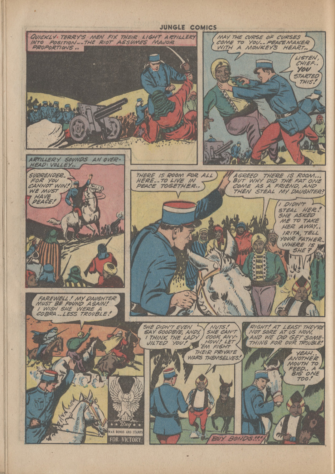 Read online Jungle Comics comic -  Issue #49 - 48