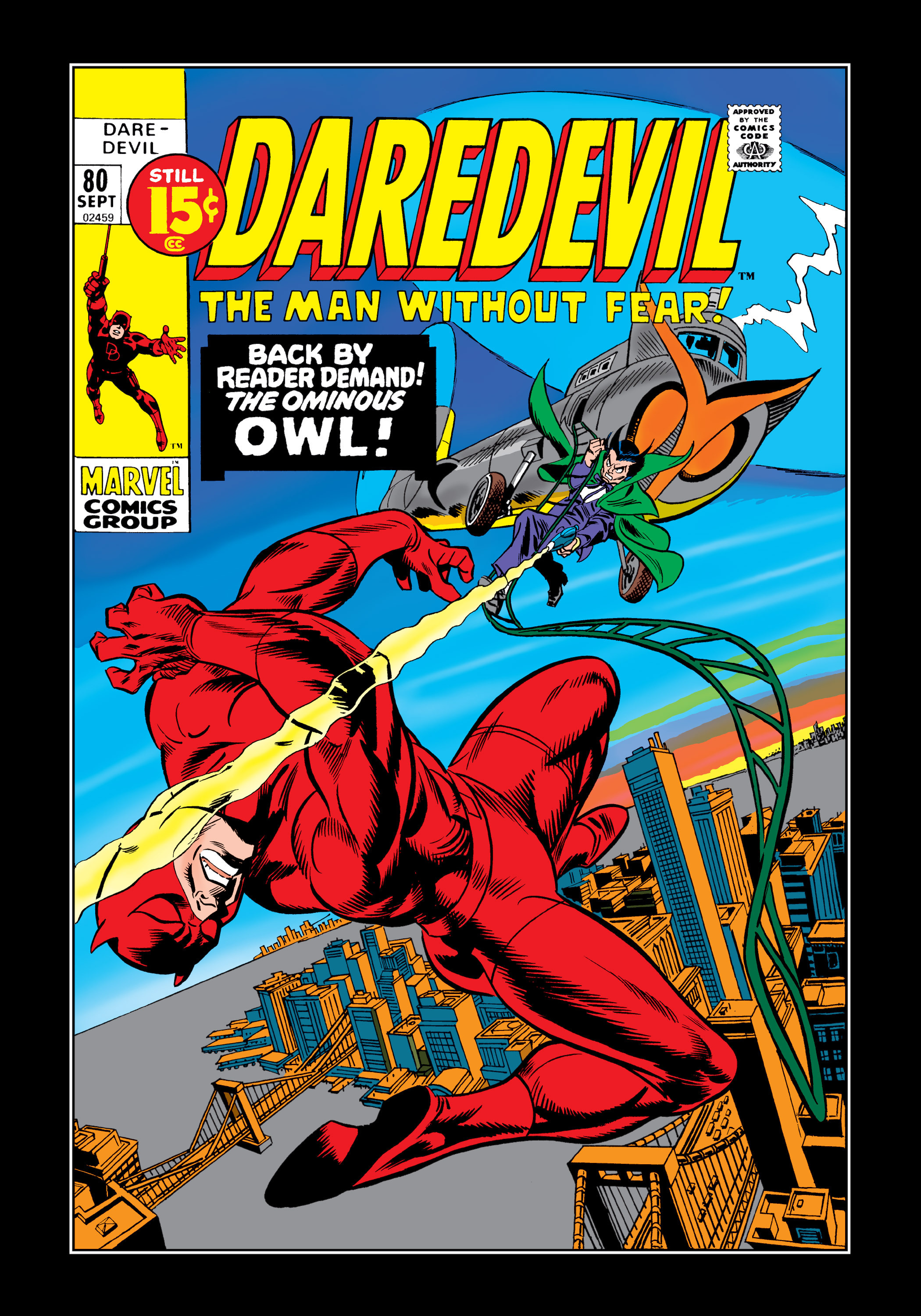 Read online Marvel Masterworks: Daredevil comic -  Issue # TPB 8 (Part 2) - 95