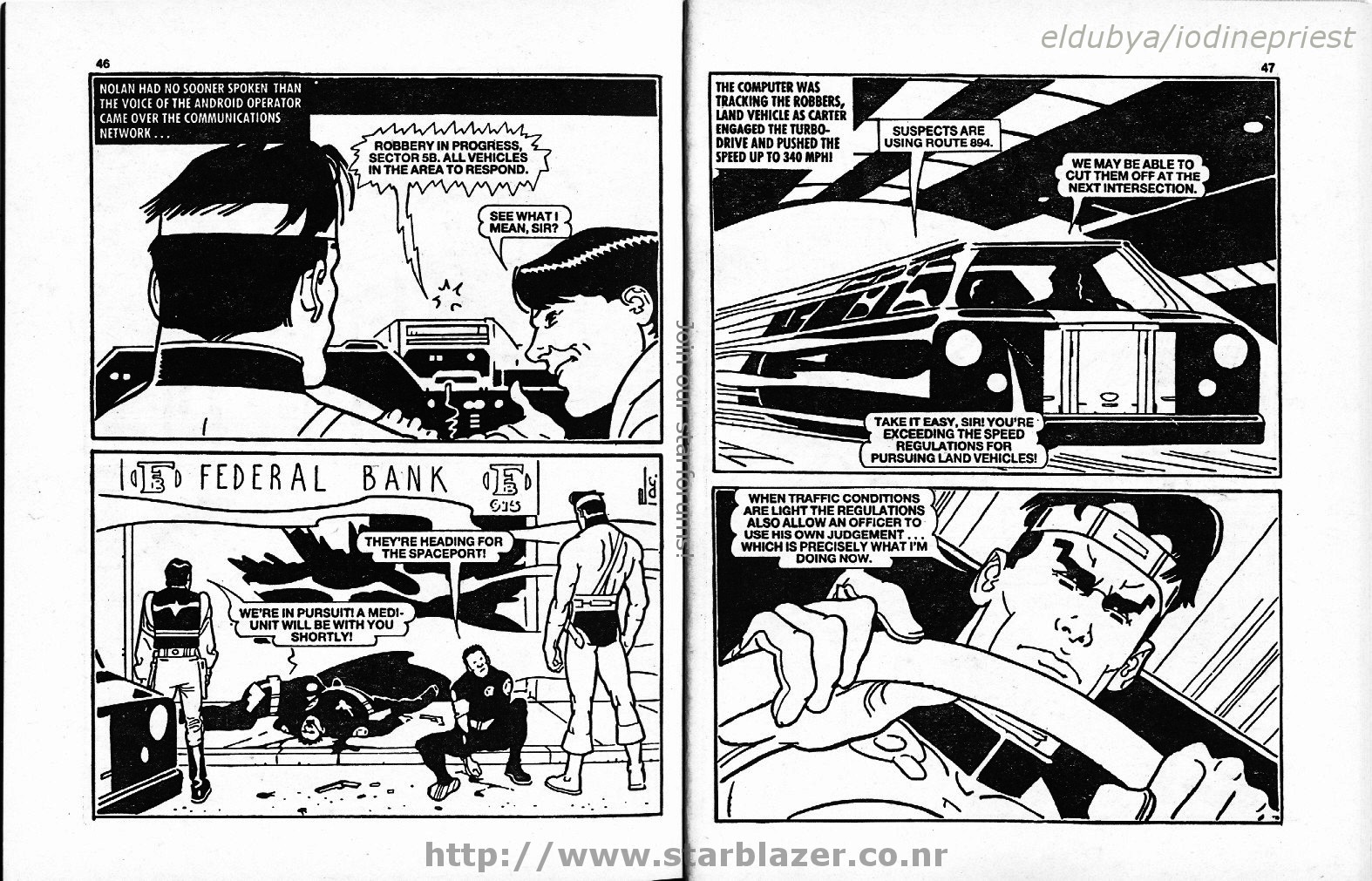 Read online Starblazer comic -  Issue #272 - 25
