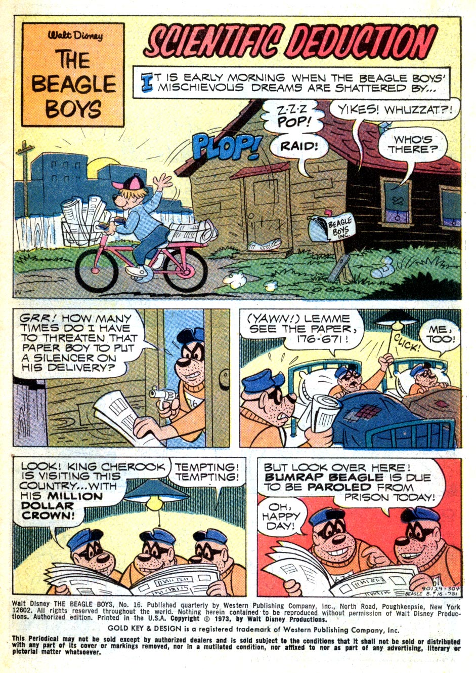 Read online Walt Disney THE BEAGLE BOYS comic -  Issue #16 - 3