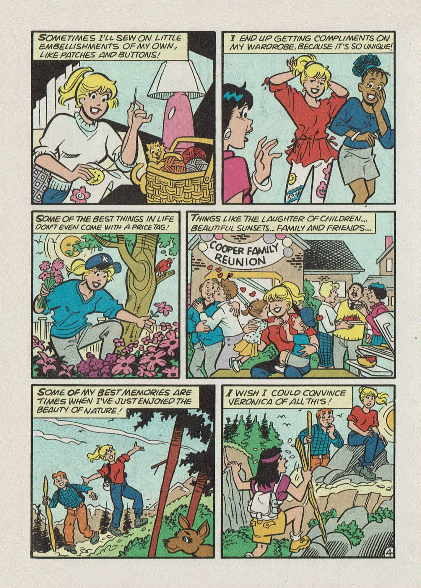 Read online Betty and Veronica Digest Magazine comic -  Issue #165 - 65