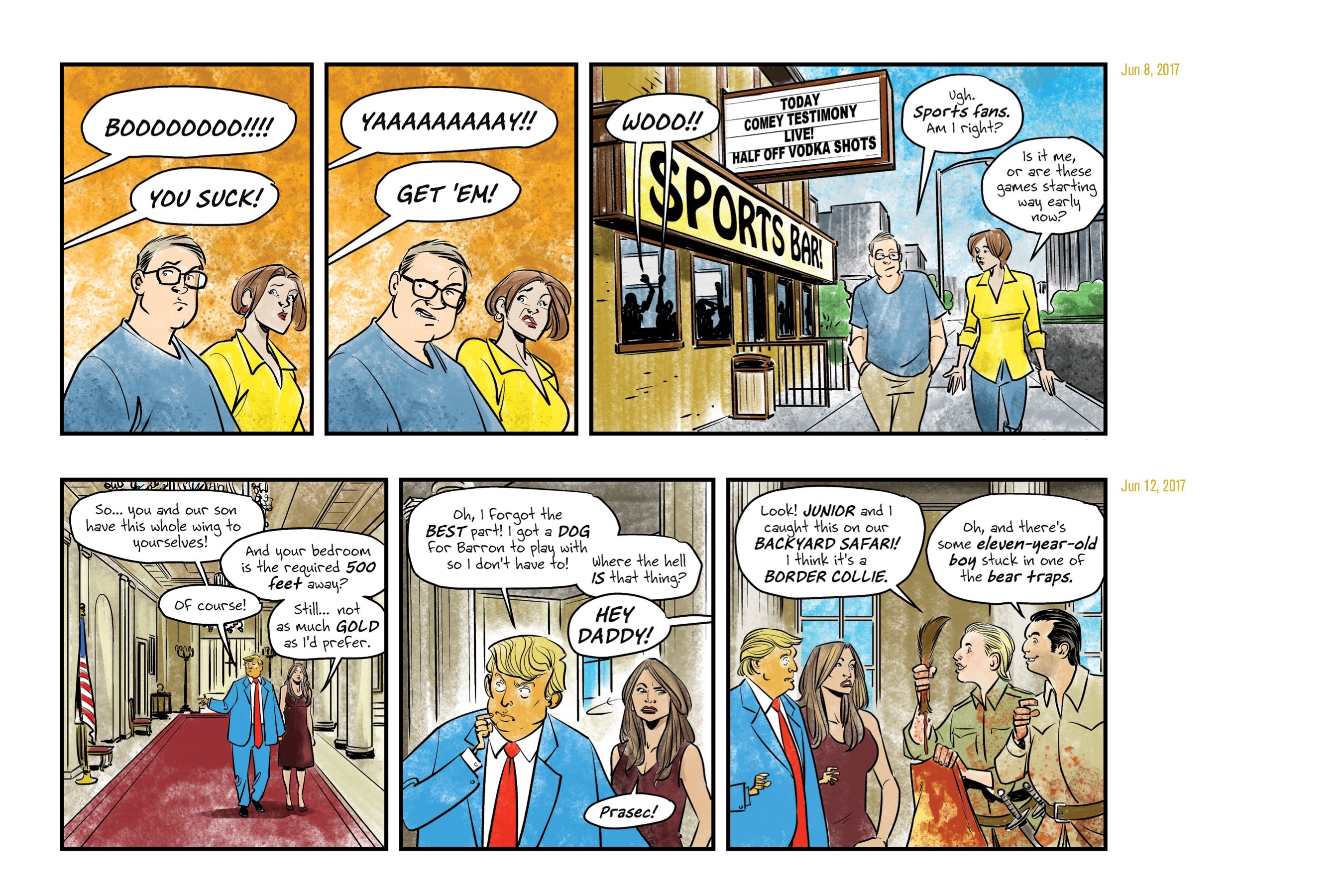 Read online Lil' Donnie: Executive Privilege comic -  Issue # TPB - 37