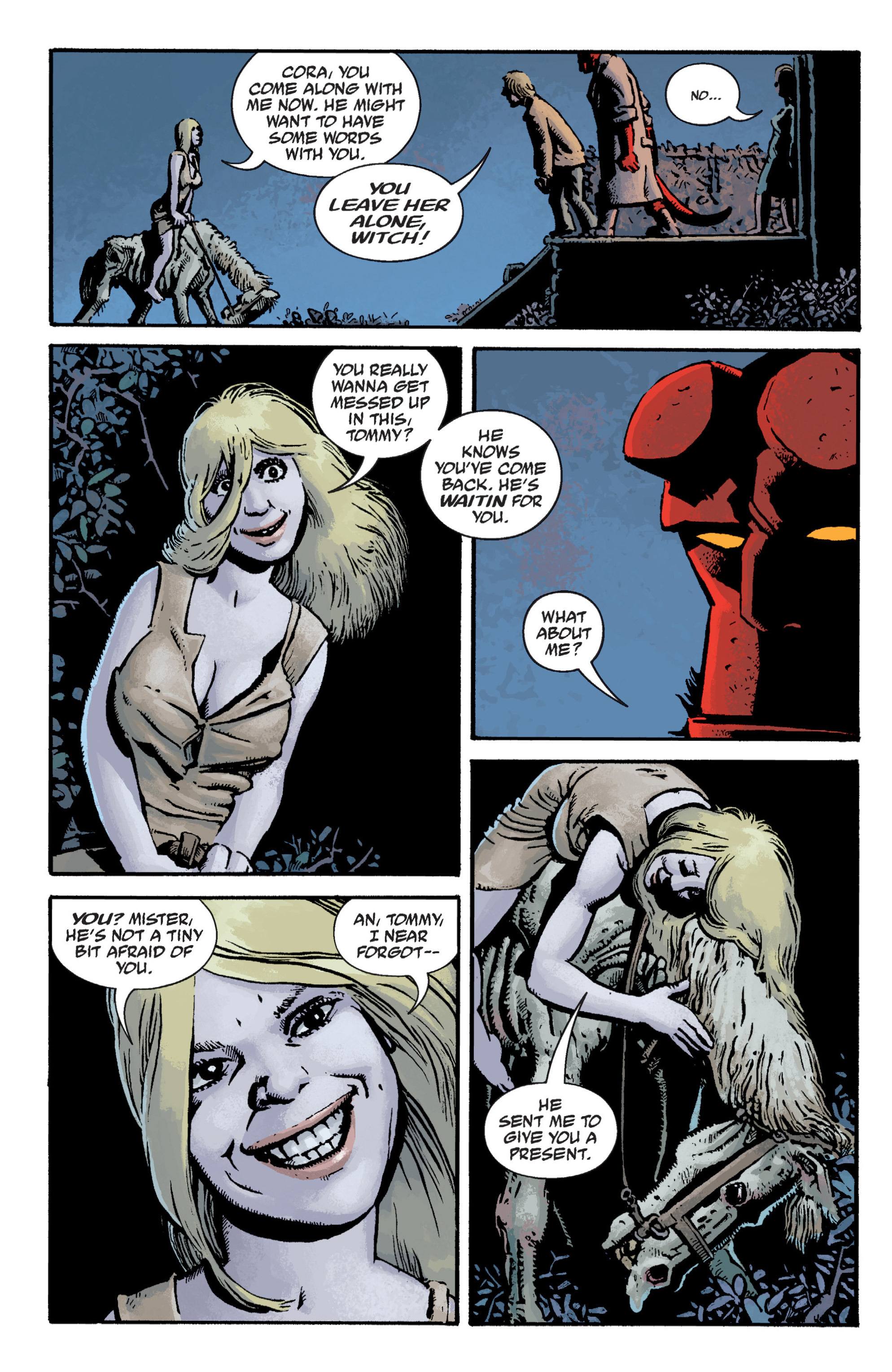 Read online Hellboy comic -  Issue #10 - 28