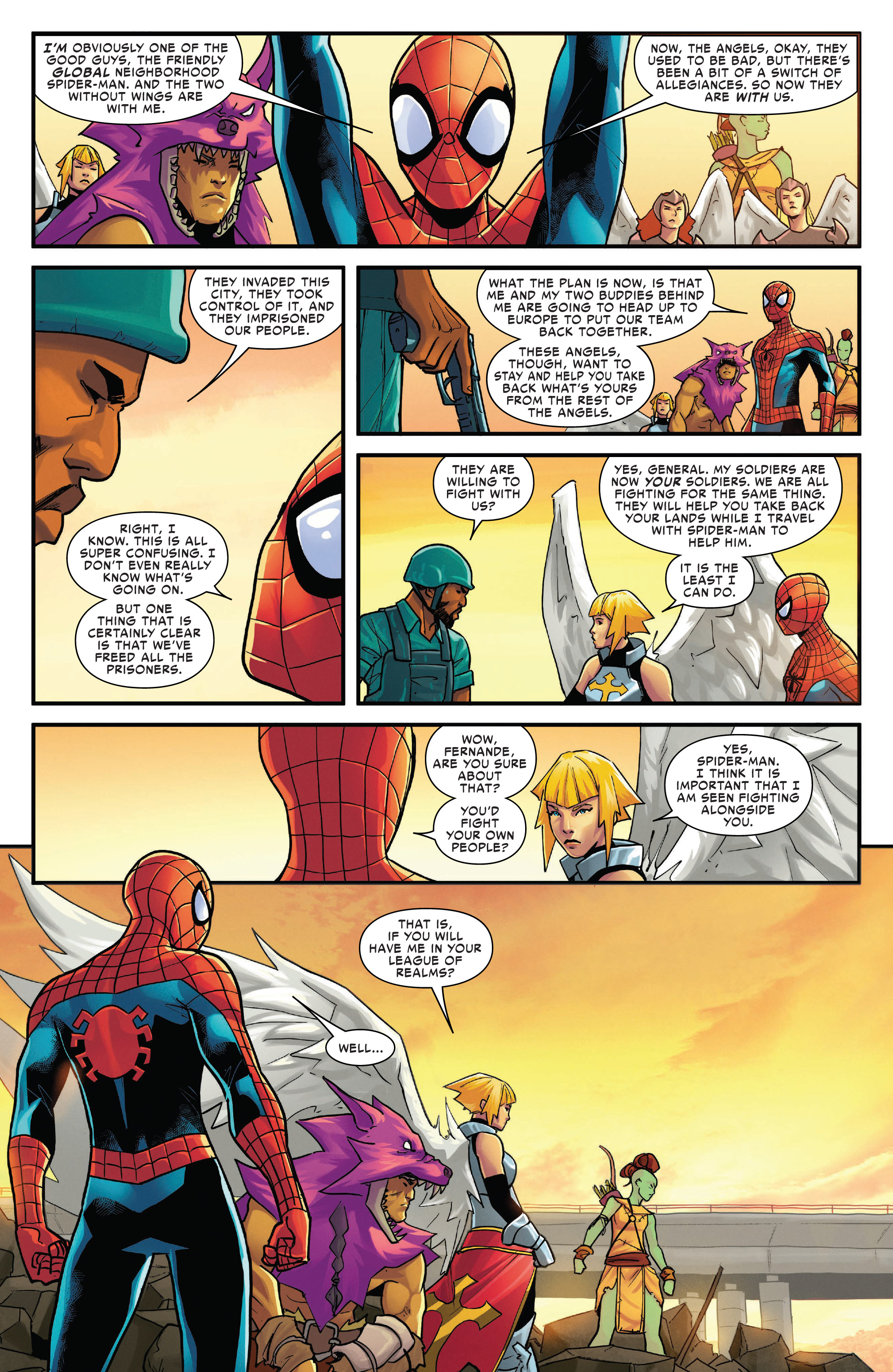 Read online War of the Realms: Spider-Man & the League of Realms comic -  Issue # _TPB - 38
