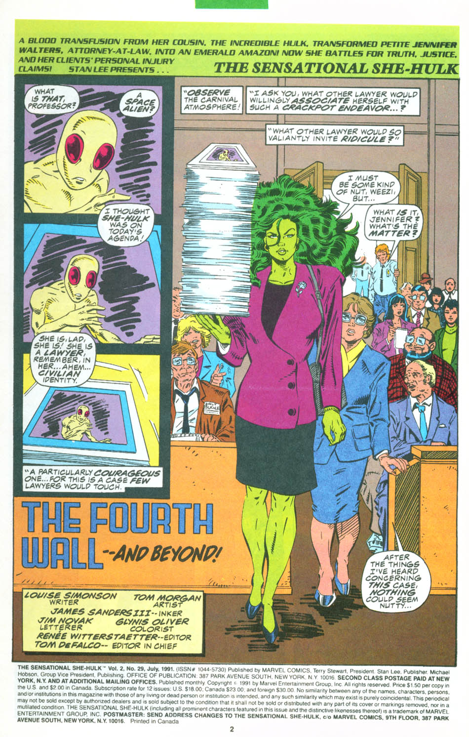 Read online The Sensational She-Hulk comic -  Issue #29 - 3
