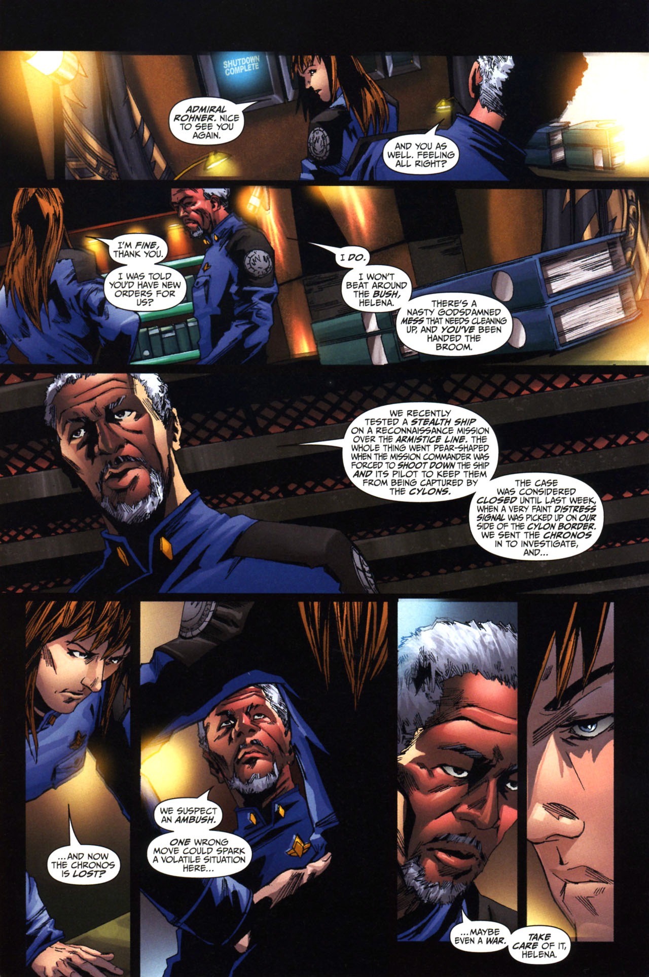 Read online Battlestar Galactica: Pegasus comic -  Issue # Full - 8