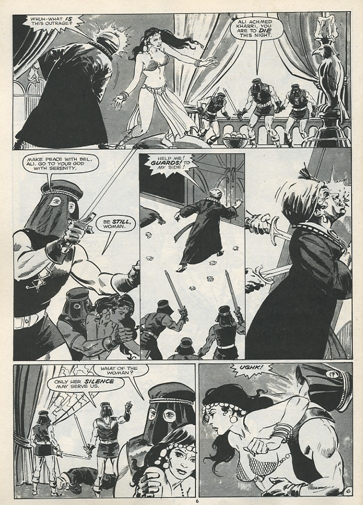 Read online The Savage Sword Of Conan comic -  Issue #177 - 8