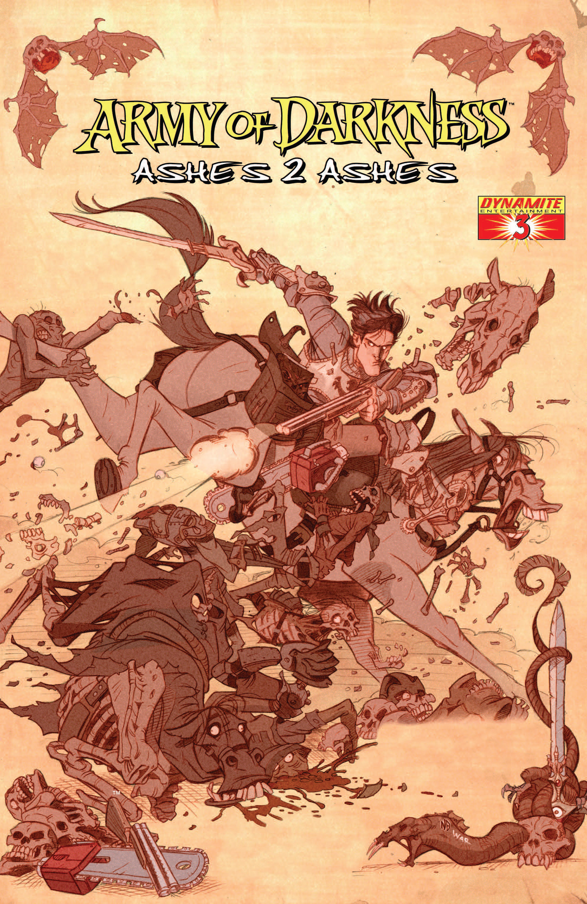 Read online Army of Darkness: Ashes 2 Ashes comic -  Issue #3 - 1