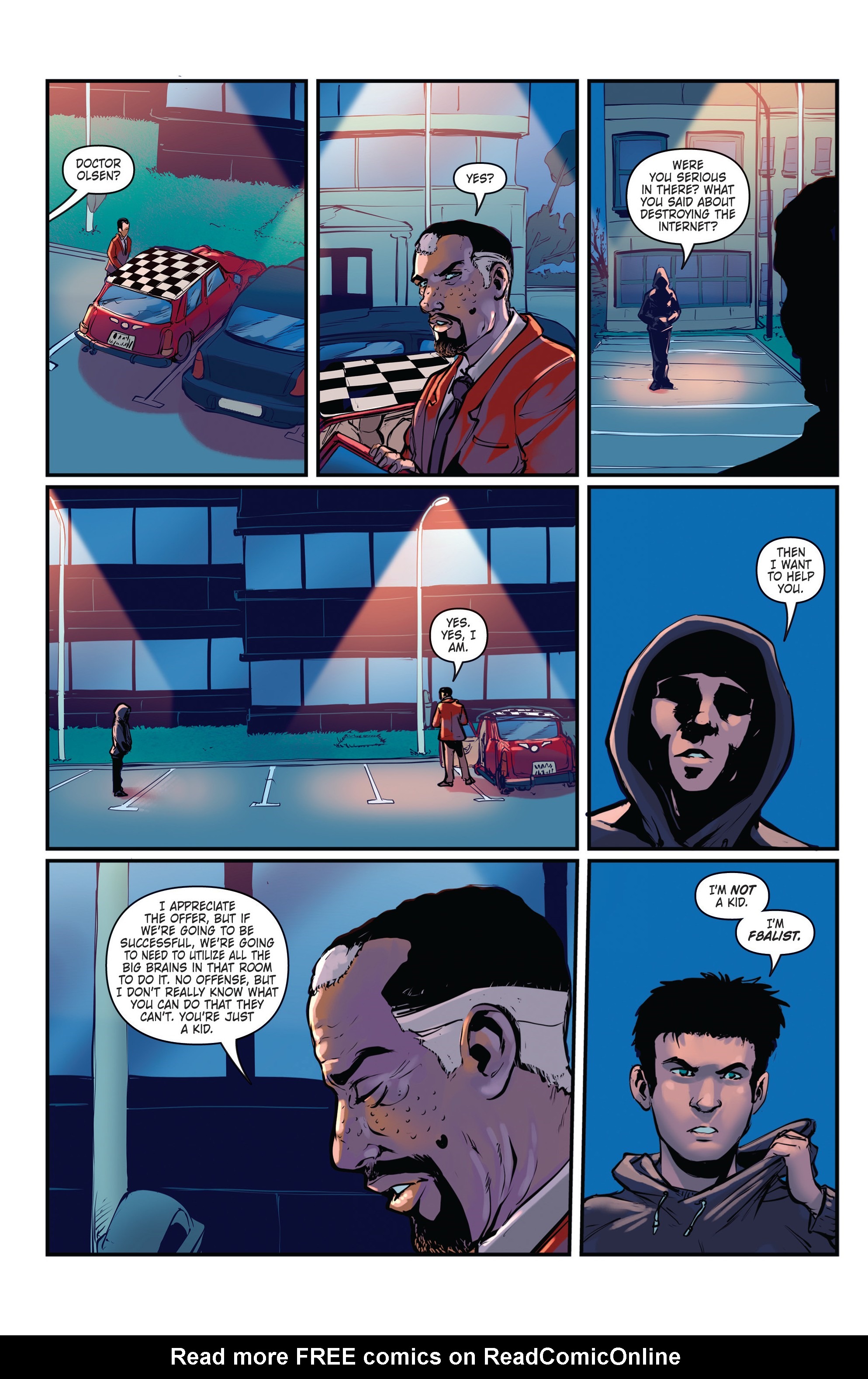 Read online Conspiracy comic -  Issue #4 - 7