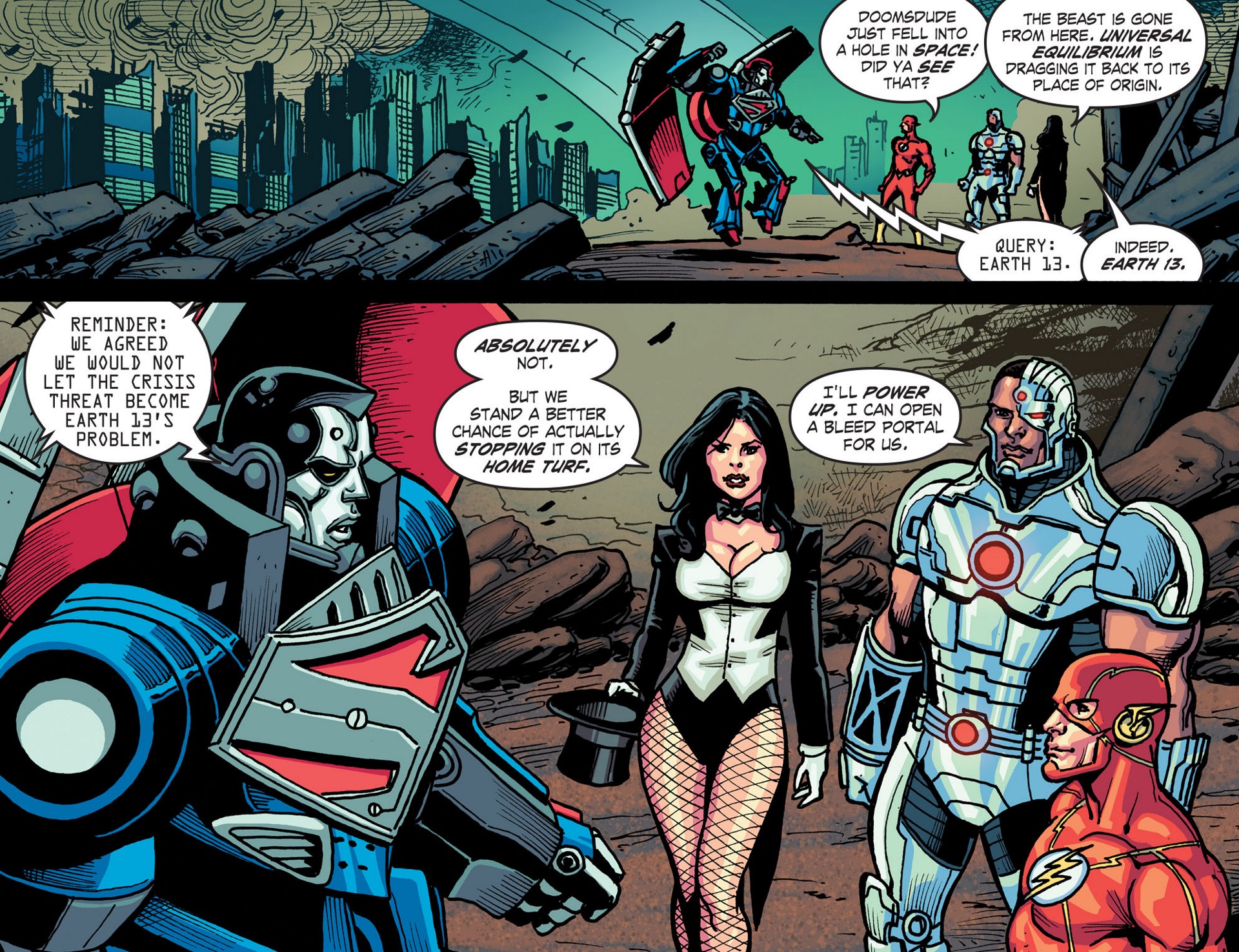 Read online Infinite Crisis: Fight for the Multiverse [I] comic -  Issue #15 - 20