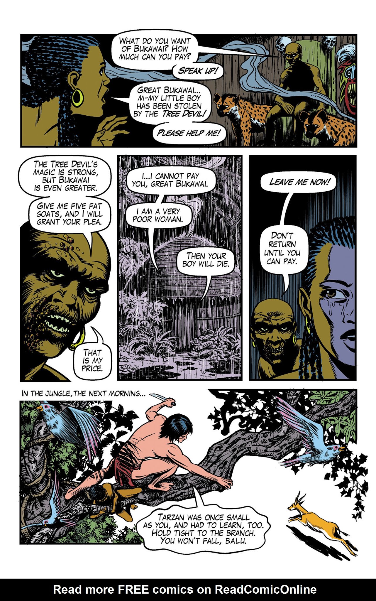 Read online Edgar Rice Burroughs' Jungle Tales of Tarzan comic -  Issue # TPB (Part 1) - 61