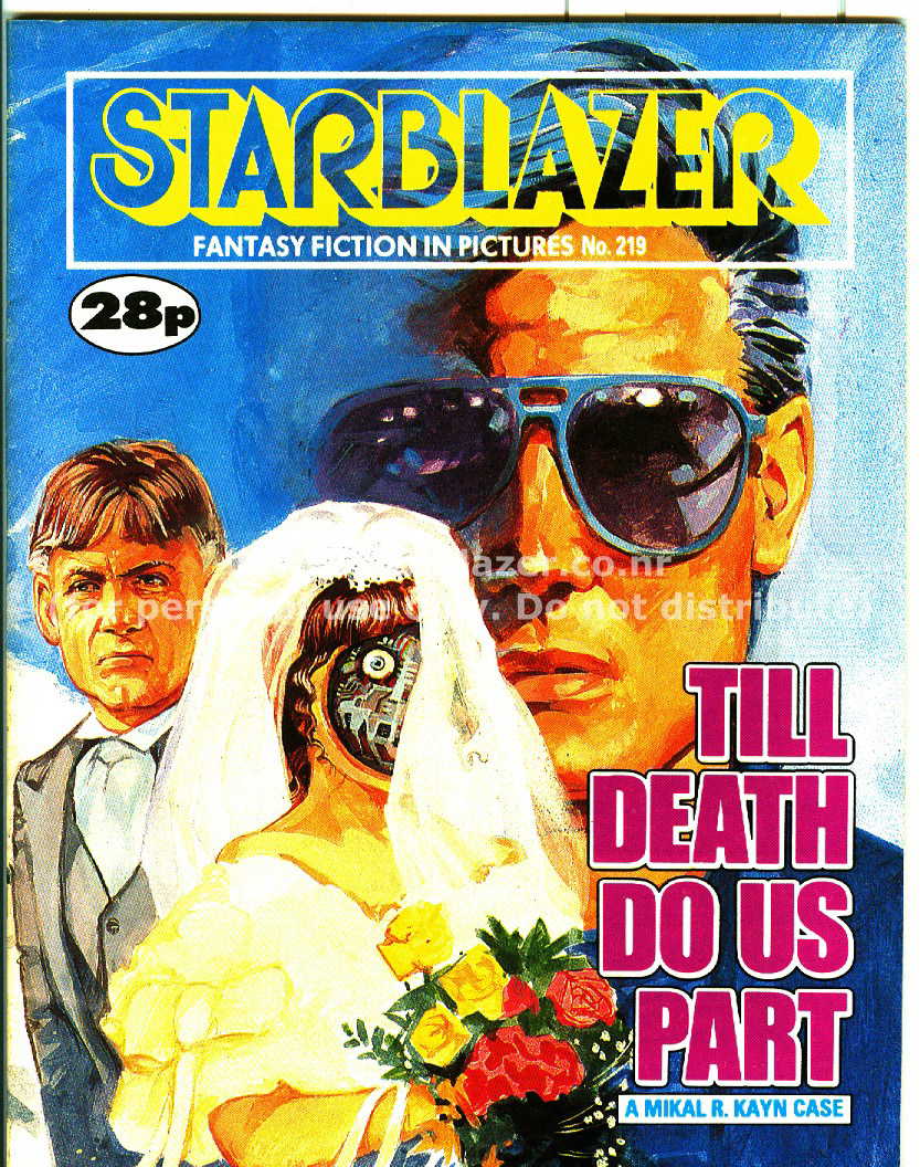 Read online Starblazer comic -  Issue #219 - 1