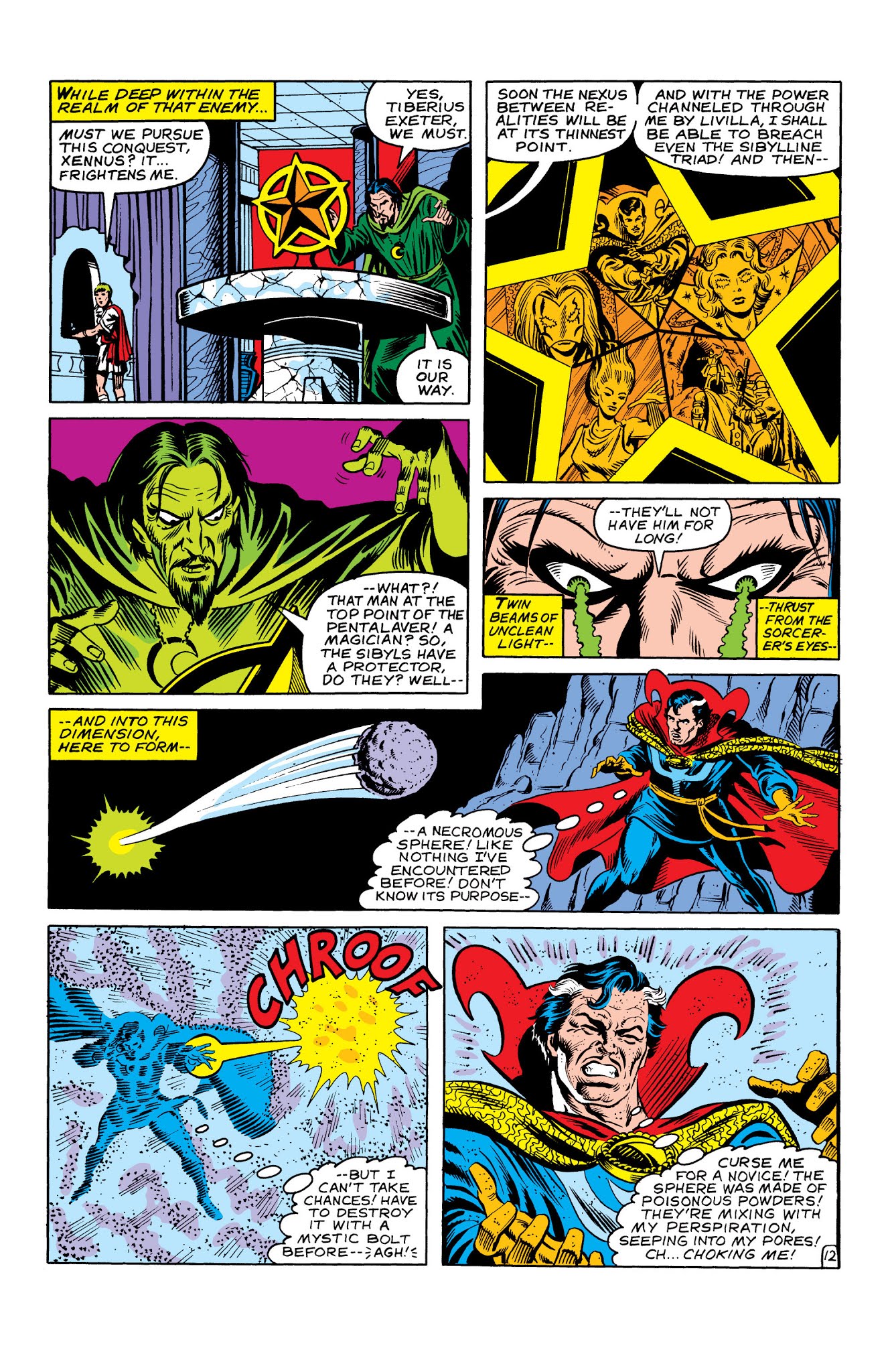 Read online Marvel Masterworks: Doctor Strange comic -  Issue # TPB 8 (Part 2) - 91
