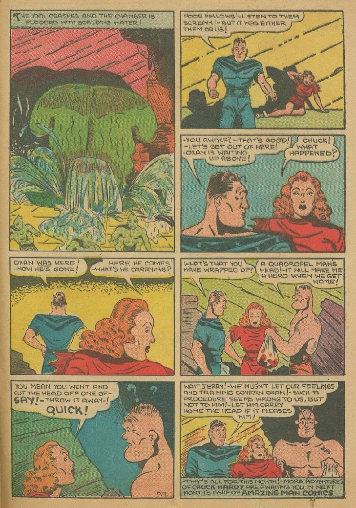 Read online Amazing Man Comics comic -  Issue #9 - 50