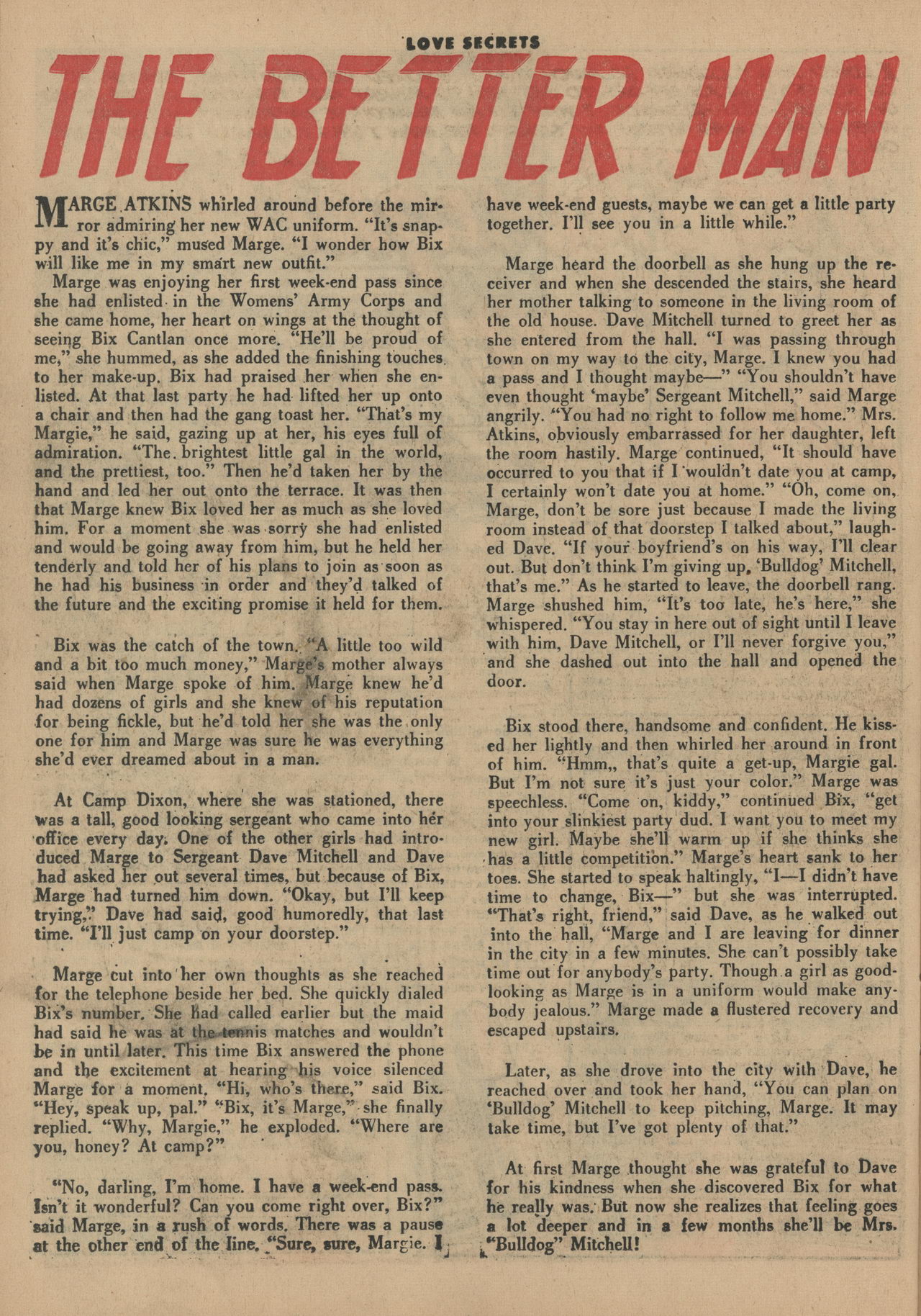 Read online Love Secrets (1953) comic -  Issue #41 - 26
