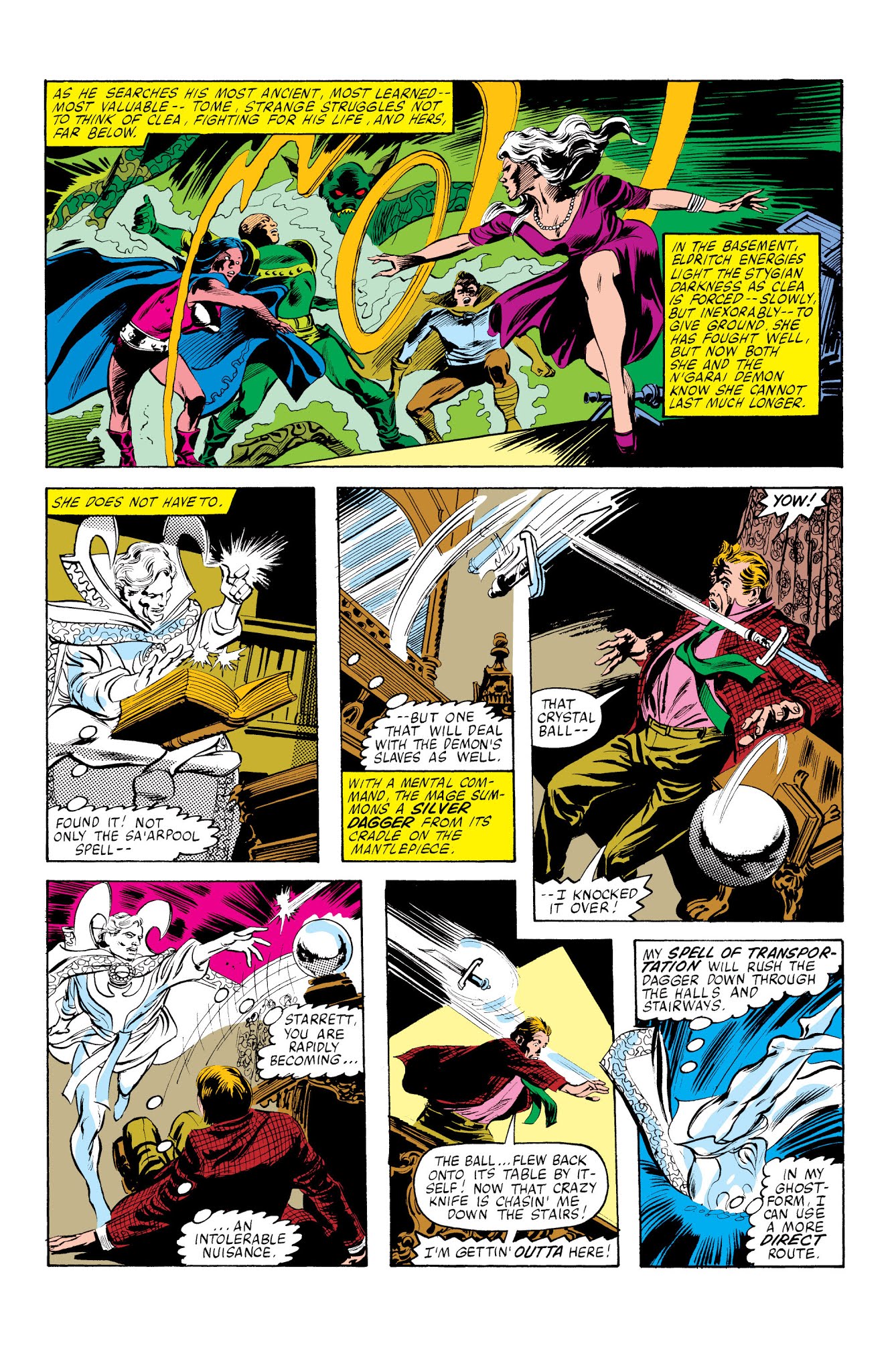 Read online Marvel Masterworks: Doctor Strange comic -  Issue # TPB 8 (Part 2) - 74