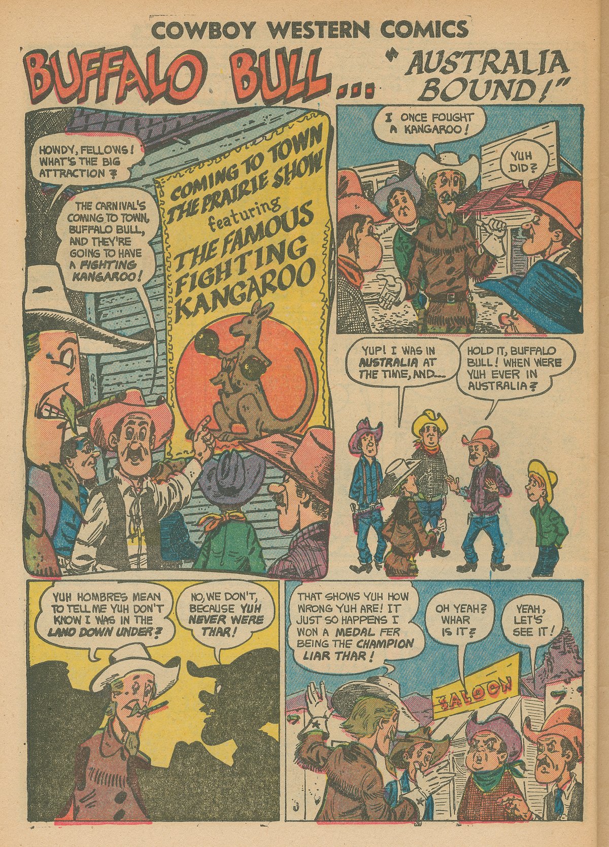 Read online Cowboy Western Comics (1954) comic -  Issue #48 - 30
