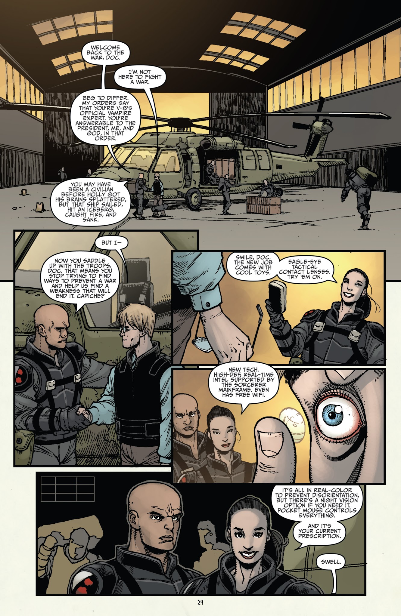 Read online V-Wars comic -  Issue # TPB 1 - 24