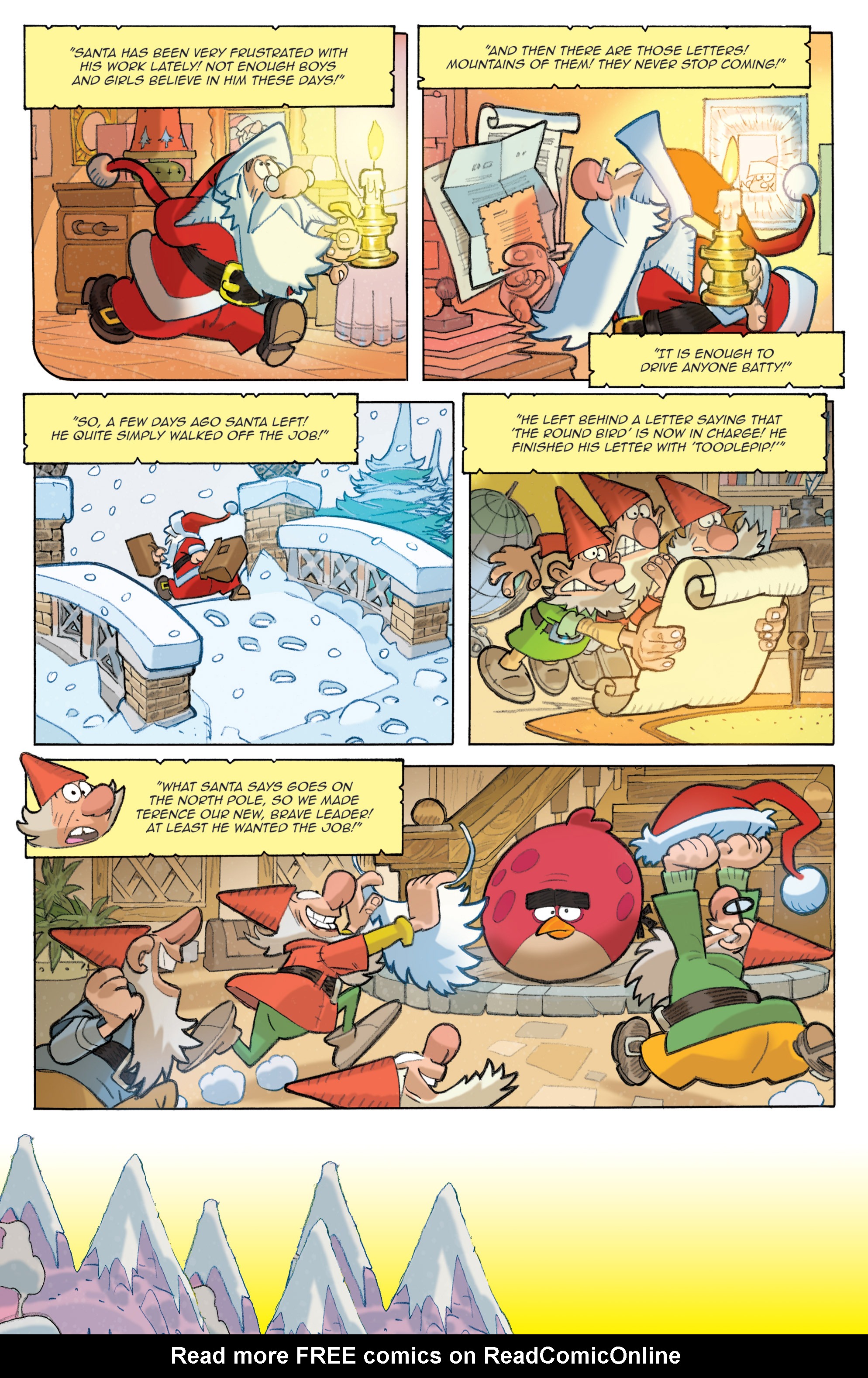 Read online Angry Birds Comics (2014) comic -  Issue # _Holiday Special - 37